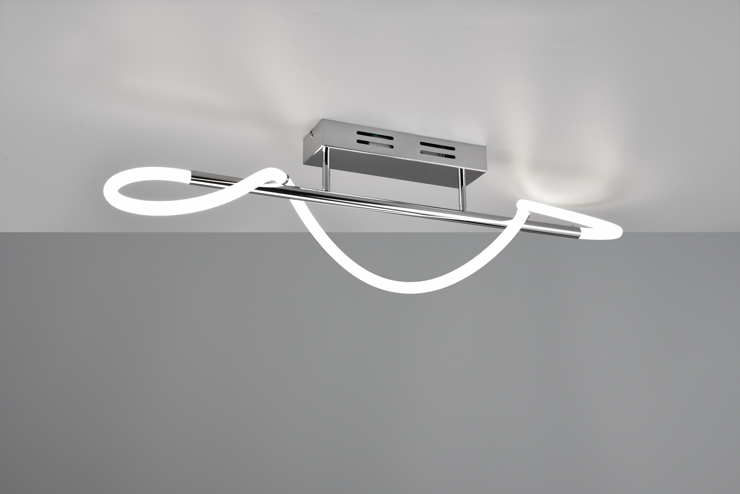 REALITY Leuchten LED Deckenleuchte »ARGOS, Deckenlampe 28W LED kaltweiß 4000K, 3500 Lumen, Switch Dimmer«, 1 flammig, Leuchtmittel LED-Board | LED fest integriert, in 3 Stufen dimmbar über Wandschalter, 105 x 30 x 34 cm, LED Lichtband