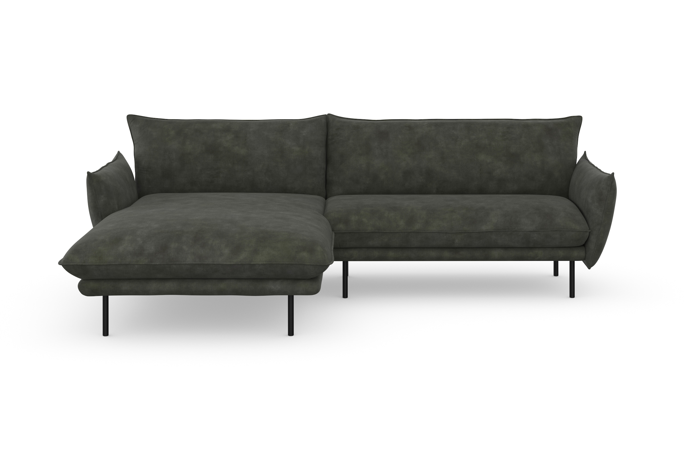 andas Ecksofa »Stine L-Form«, Besonderes Design durch Kissenoptik und Keder, by Morten Georgsen
