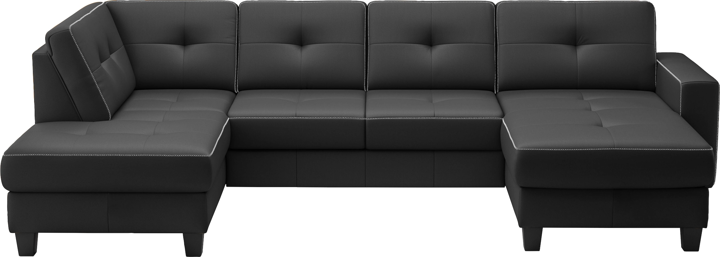 Places of Style Wohnlandschaft "Varese", wahlweise mit Bettfunktion und Bet günstig online kaufen