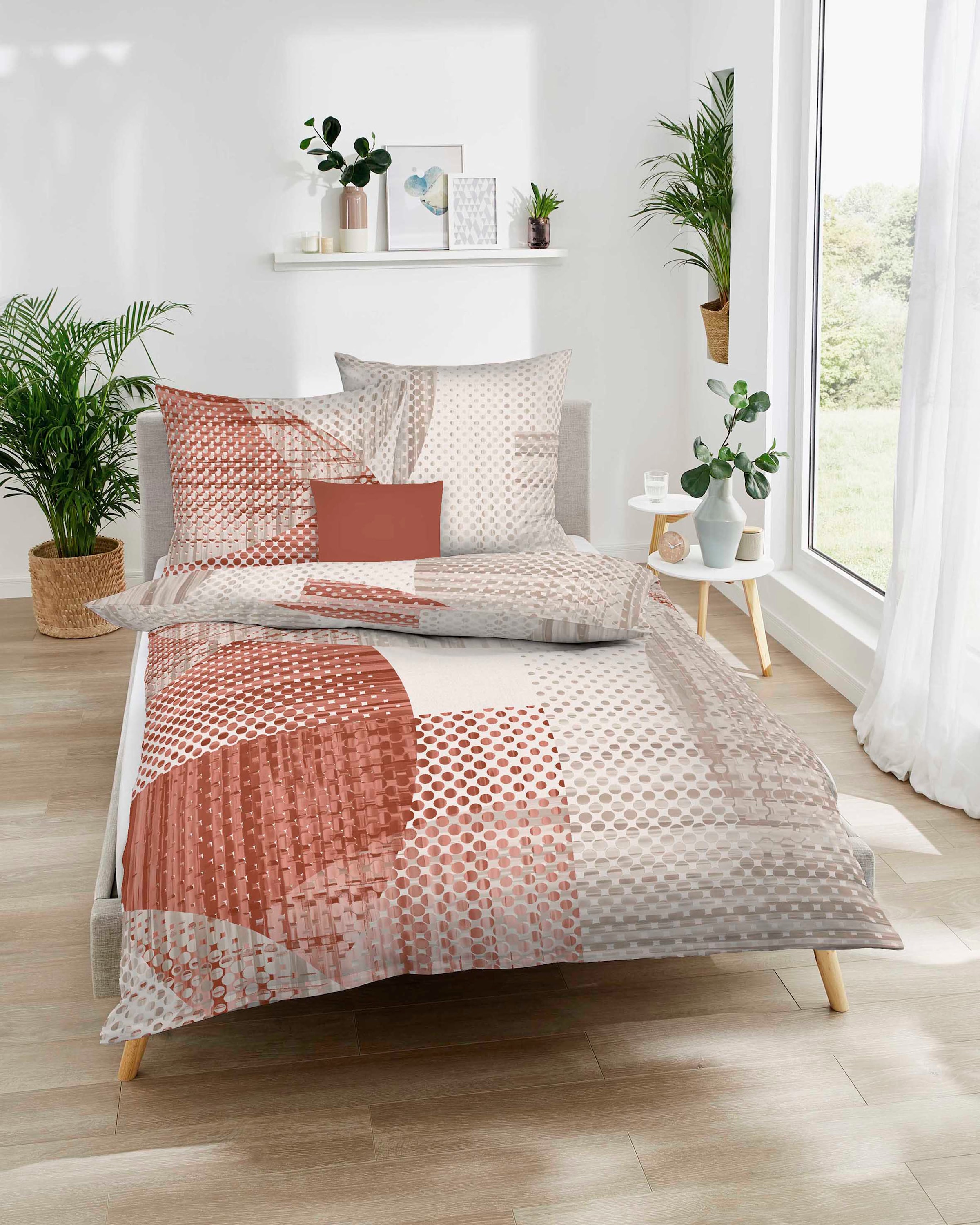 Kaeppel Bettwäsche "Supreme" 3 Stk. tlg. mit graphischem Print günstig online kaufen