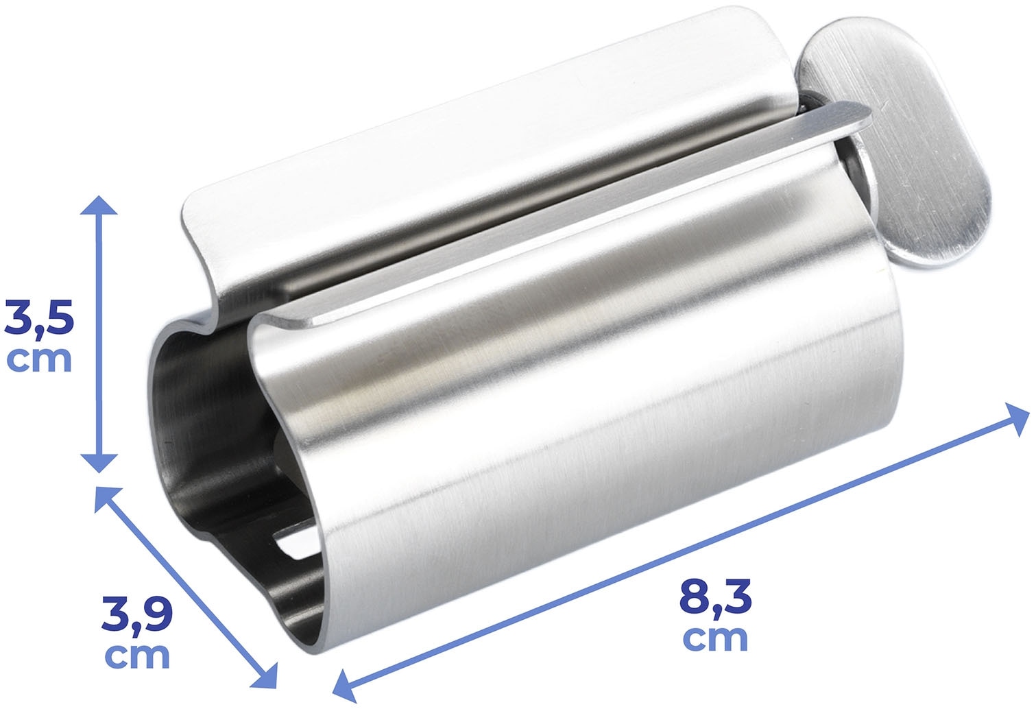 Maximex Tubenquetscher »Tubenpresse EDELSTAHL«, (Set, 3 St.), mit Stehfunktion, für Zahnpasta-, Creme- & Lebensmitteltuben
