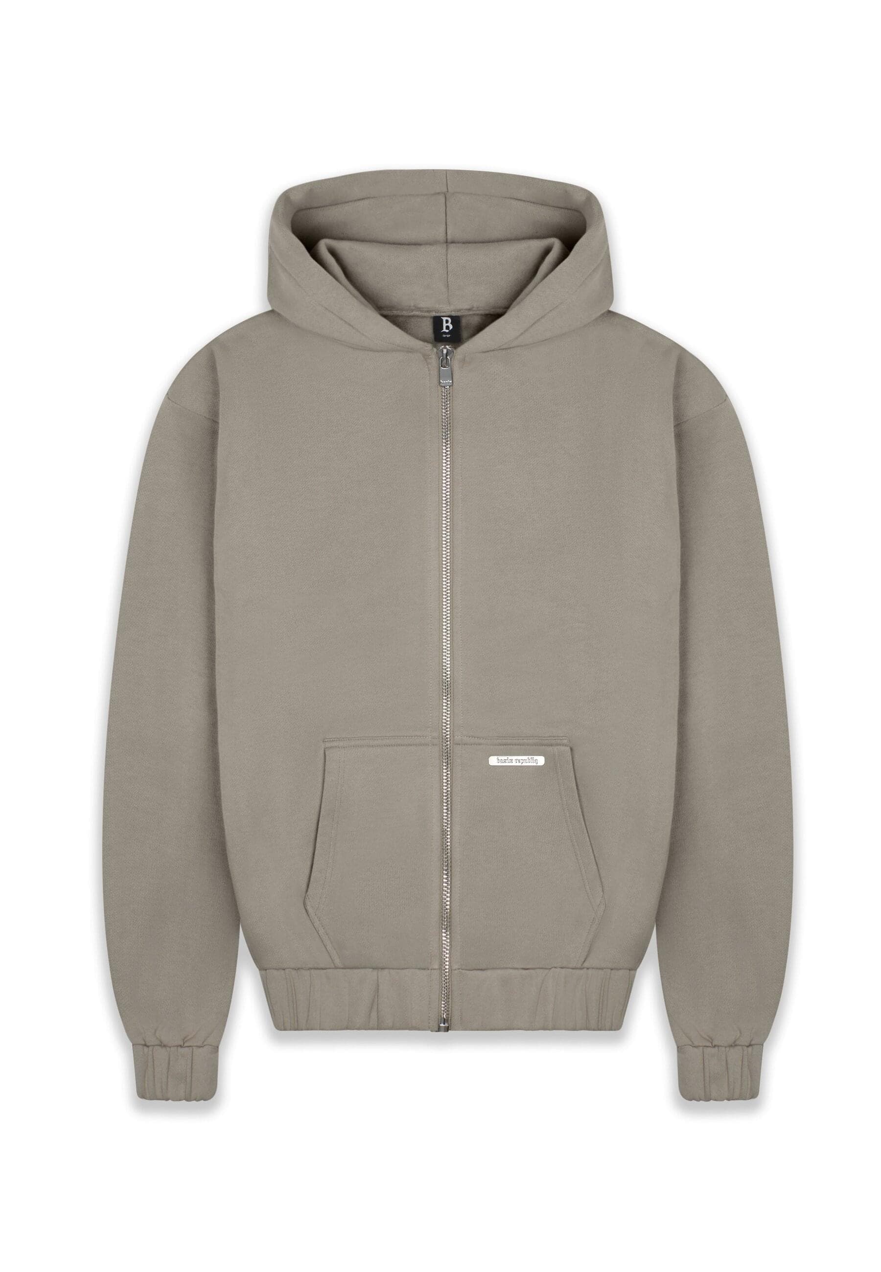 Sweatjacke »Dropsize Herren Super Heavy Blank Zip-Hoodie«