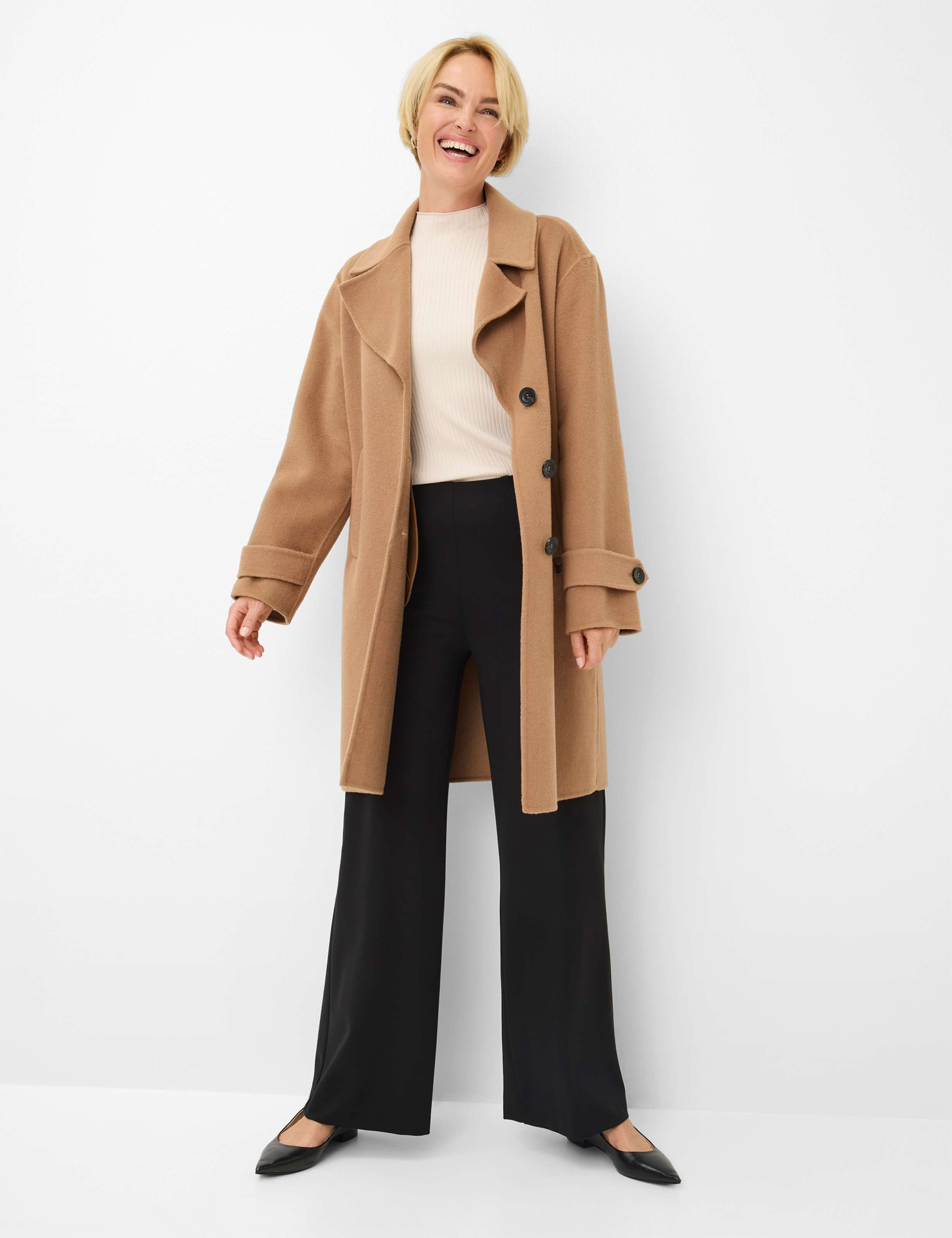 RAPHAELA by BRAX Boyfriend-Hose »Style DamenpulloverTH FLARED«