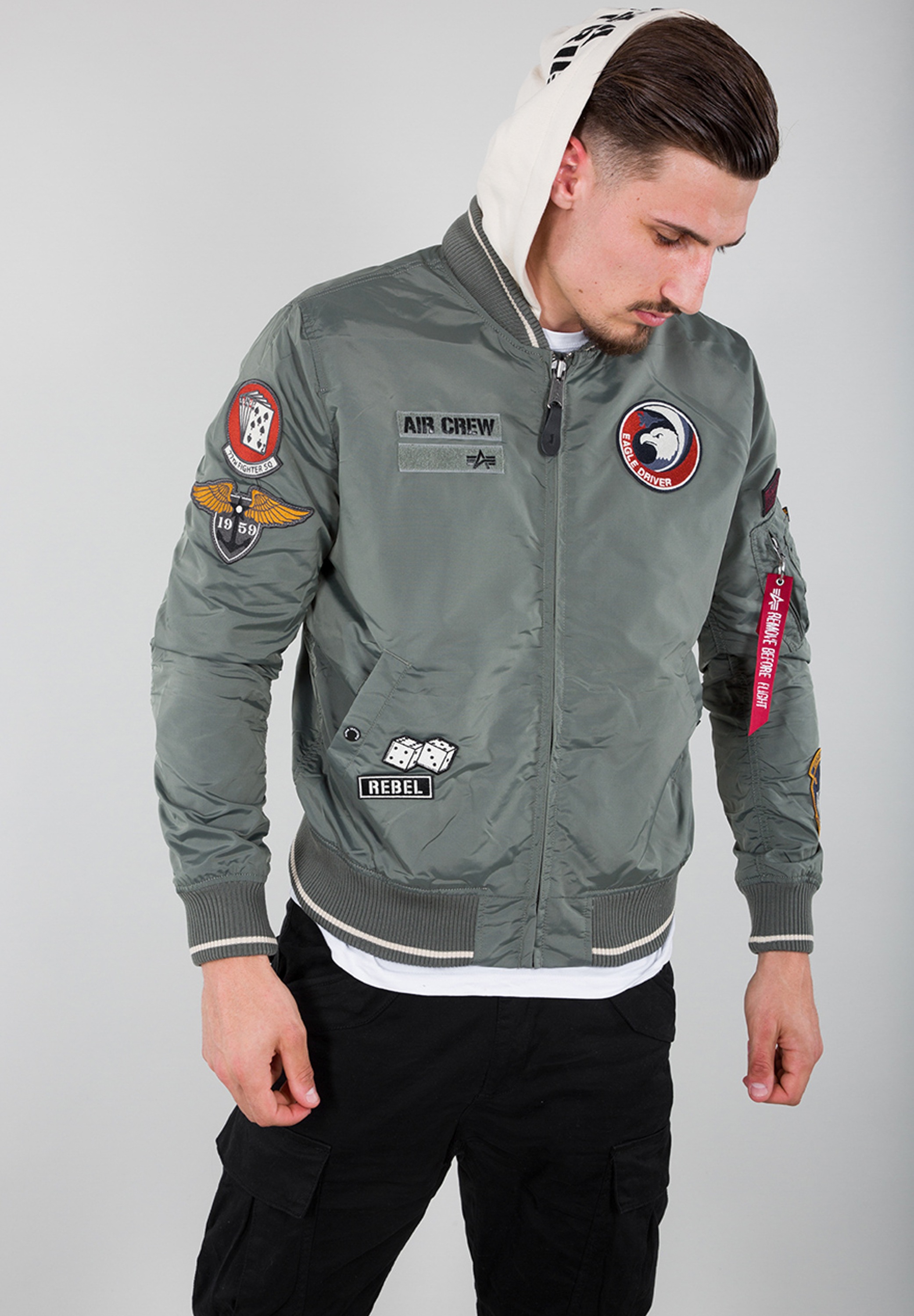 Thumbnail - Alpha Industries Bomberjacke "MA-1 TT Hood Patch"