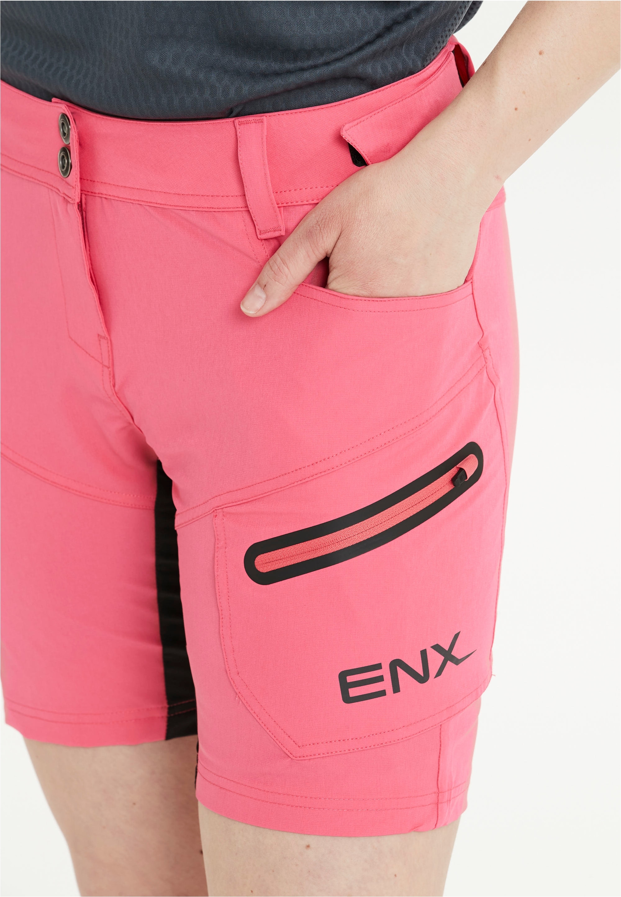 ENDURANCE Radhose »Jamilla W 2 in 1 Shorts«, mit herausnehmbarer Innen-Tights