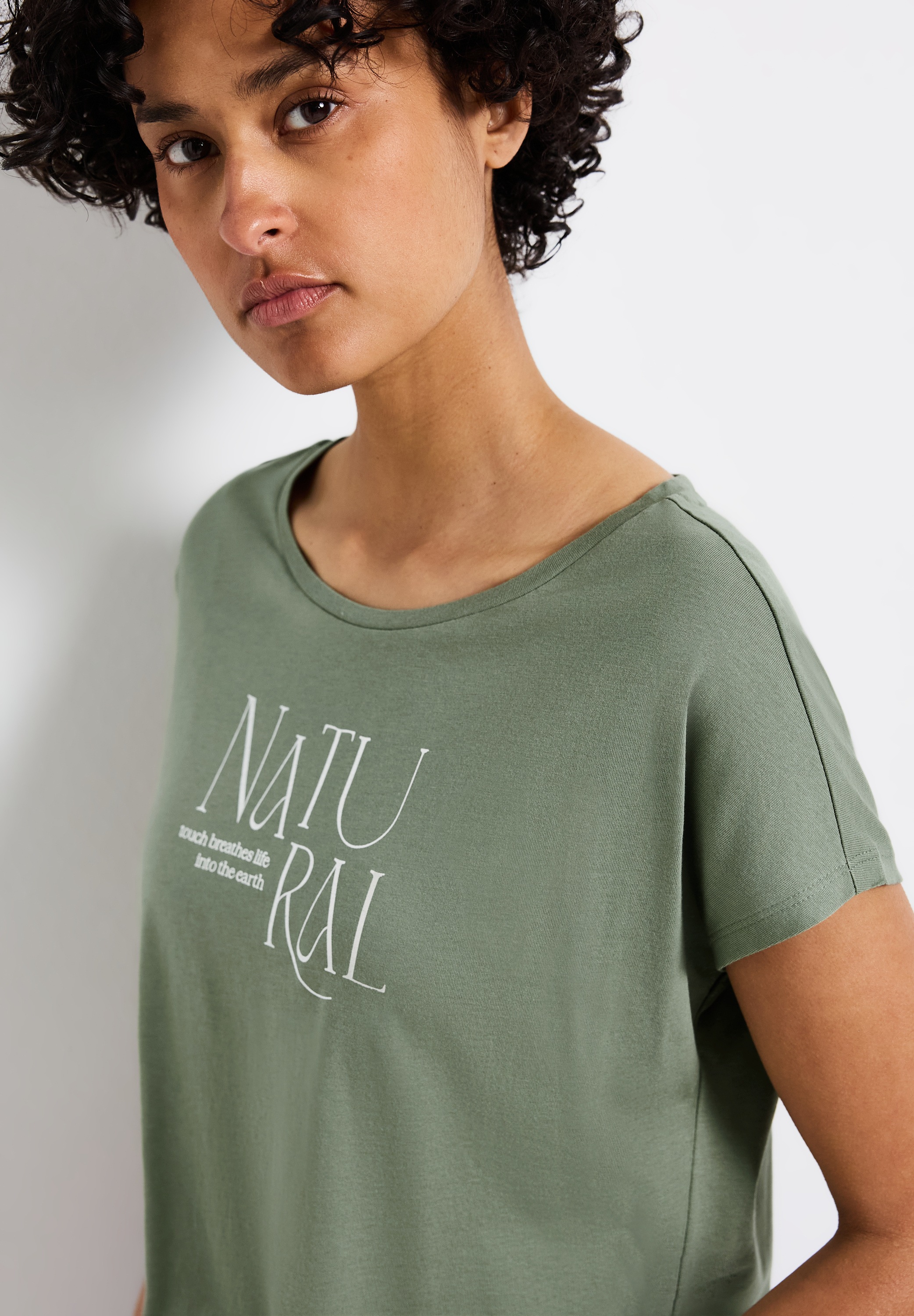 Thumbnail - STREET ONE Shirttop, mit Schriftzug