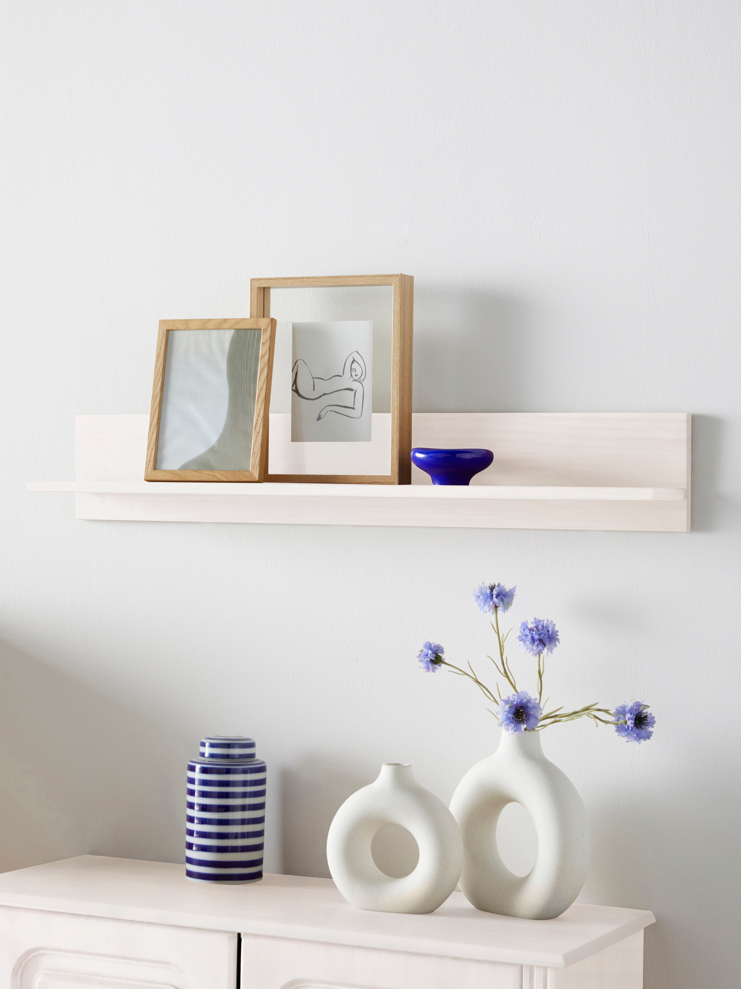 OTTO home Wandregal "Mette" mit Ablage, Breite 90 cm günstig online kaufen