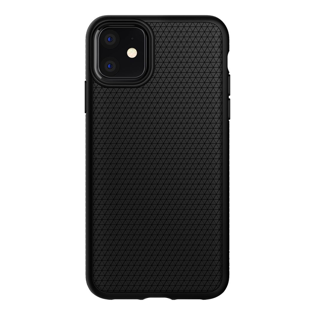 Spigen Backcover »Spigen Liquid Air for iPhone 11 black«, iPhone 11