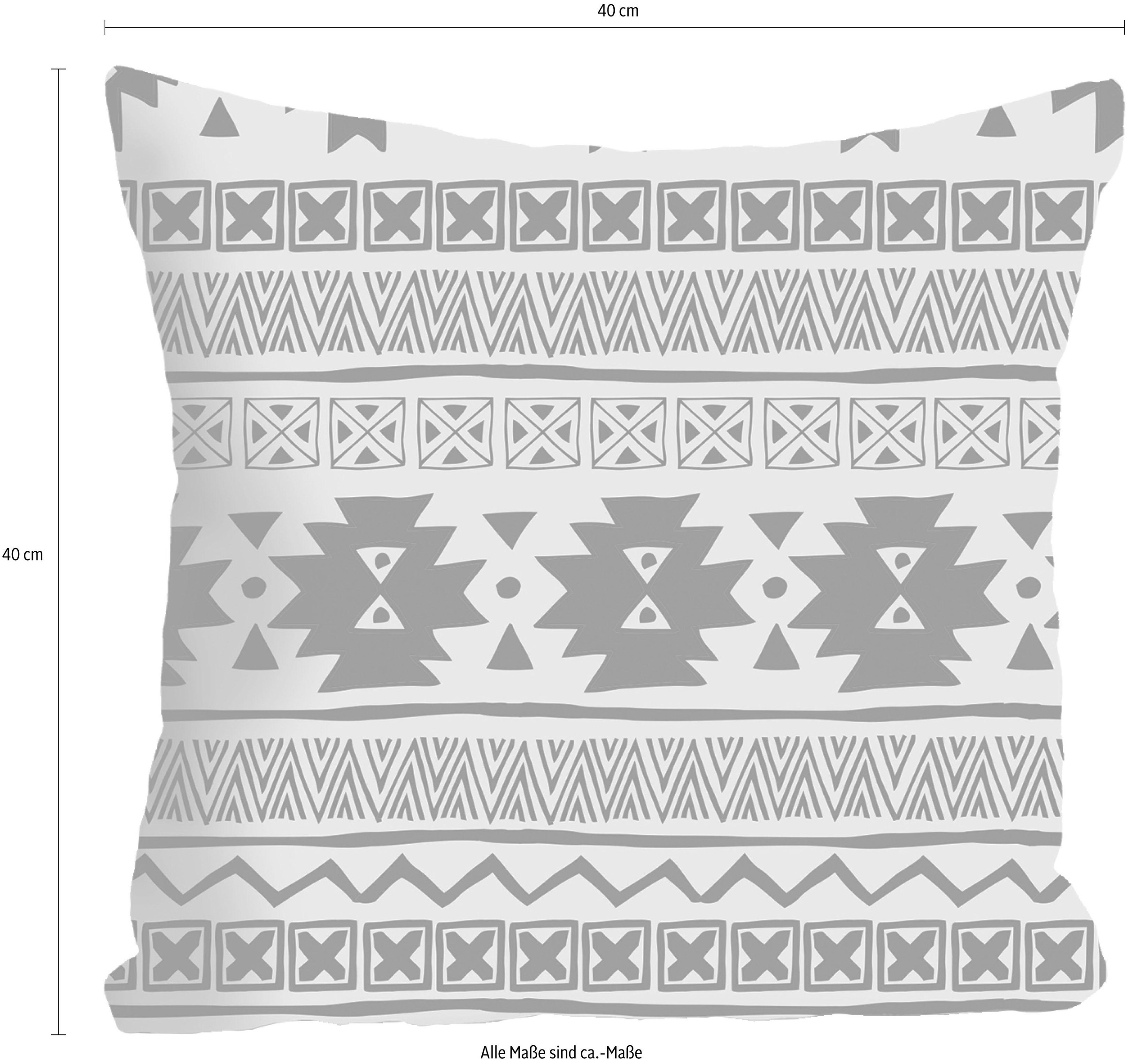 queence Dekokissen »»Mexico«« Kissenhülle ohne Füllung, 1 Stück