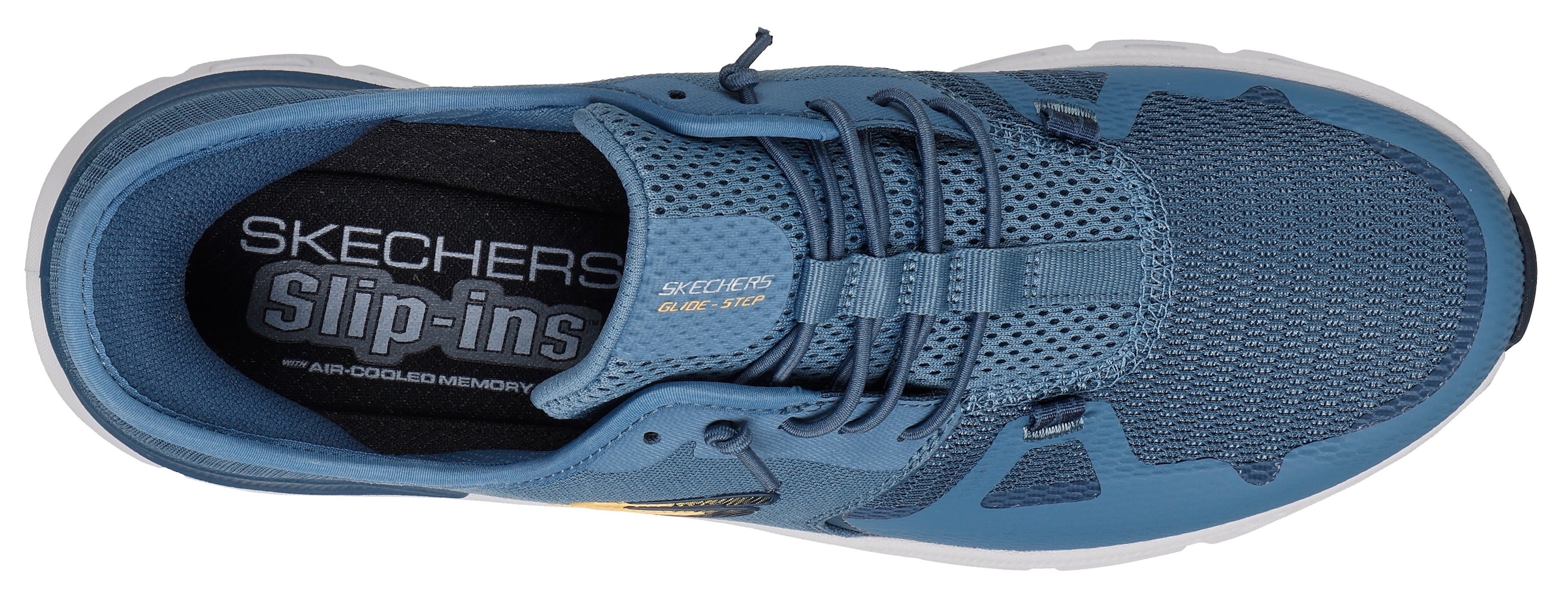 Skechers Slip-On Sneaker »GLIDE-STEP PRO«, Laufschuh, Trainingsschuh mit flexibler Traktionslaufsohle