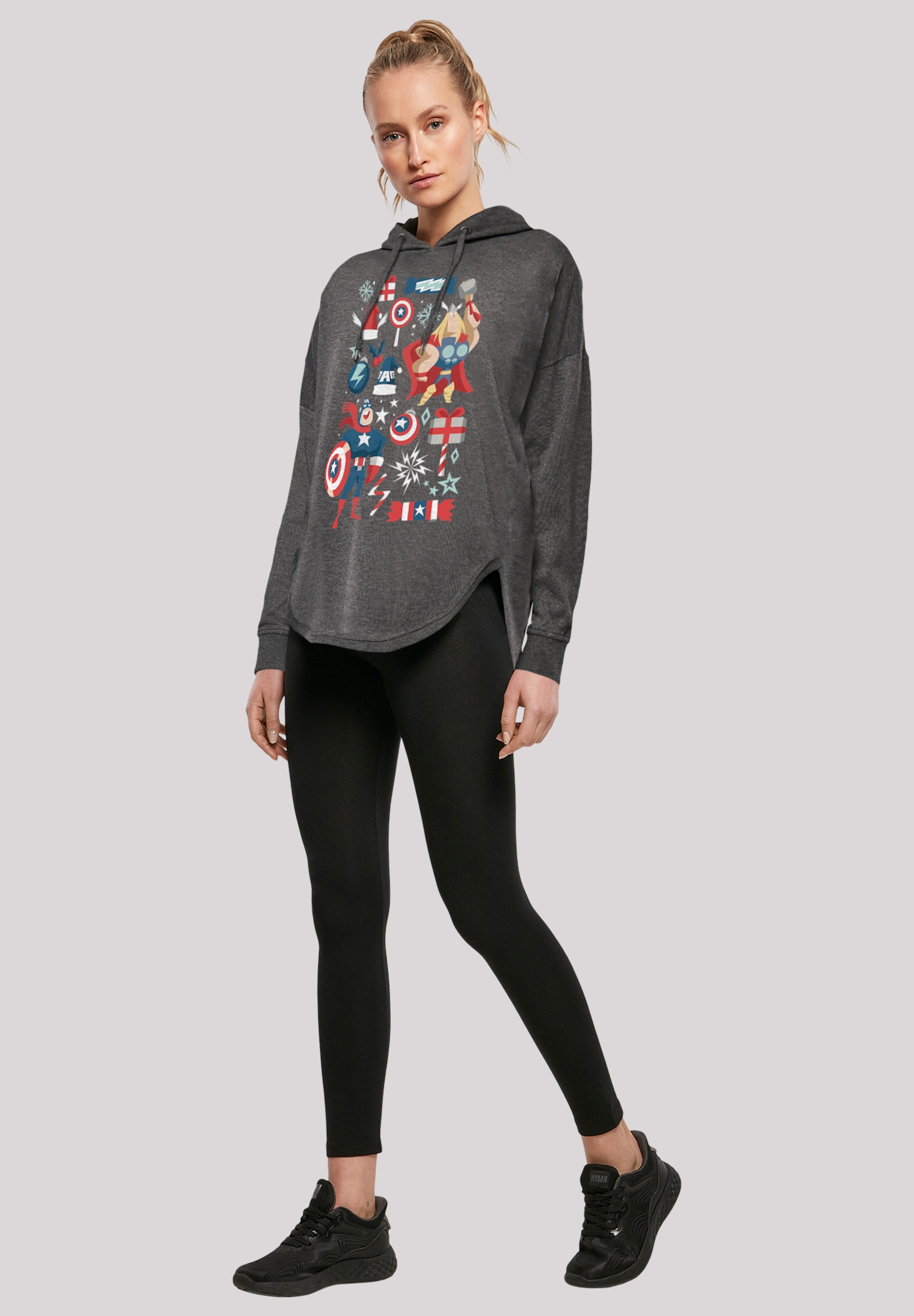 F4NT4STIC Kapuzenpullover »F4NT4STIC Damen«, (1 tlg.)