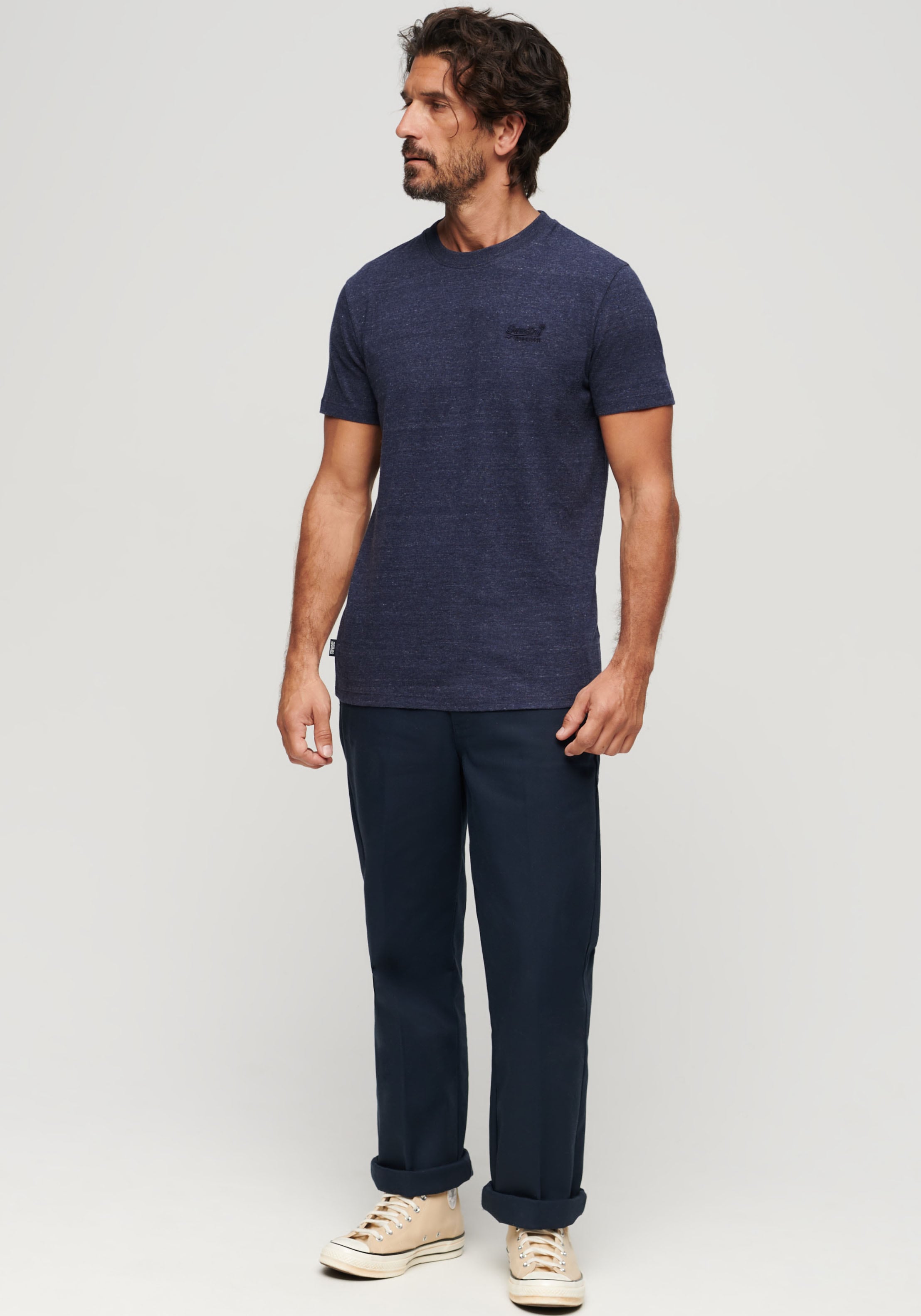 Superdry Rundhalsshirt »ESSENTIAL LOGO EMB TEE«