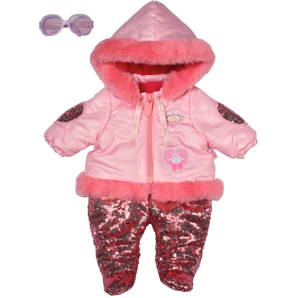 Baby Annabell Puppenkleidung »Deluxe Winter, 43 cm«, (Set, 2 tlg.)