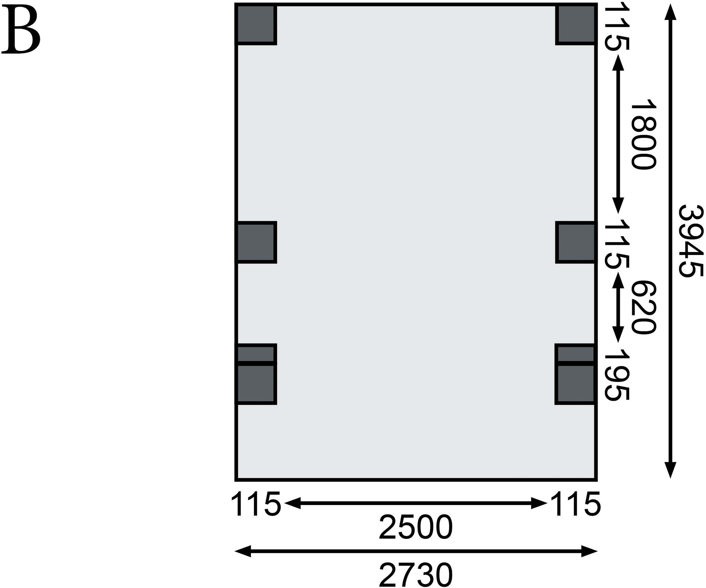 Karibu Einzelcarport »»Classic 1 SET« PVC-Dach Variante C, mit zwei Einfahrtsbogen«, Masivholz, 250 cm, KDI, aus Masivholz