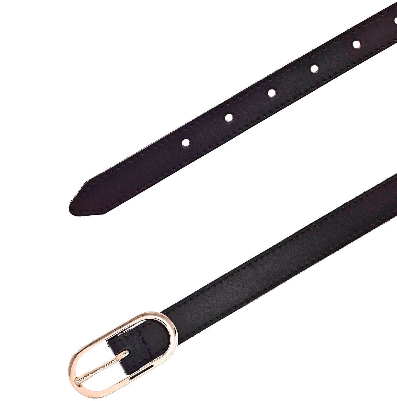 Thumbnail - Tamaris Ledergürtel Schmale Schließe, leicht genarbte Oberfläche, 2 cm breit