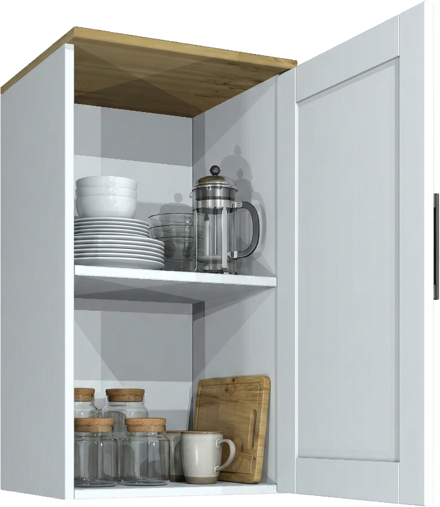 Home affaire Hängeschrank »Meliss« aus massiver Kiefer, Breite 40 cm, Soft-Close-Funktion