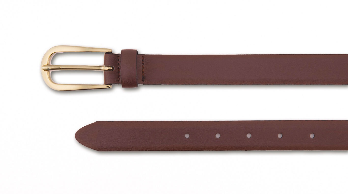 BERND GÖTZ Ledergürtel »Ledergürtel mit elegant schmaler Optik«