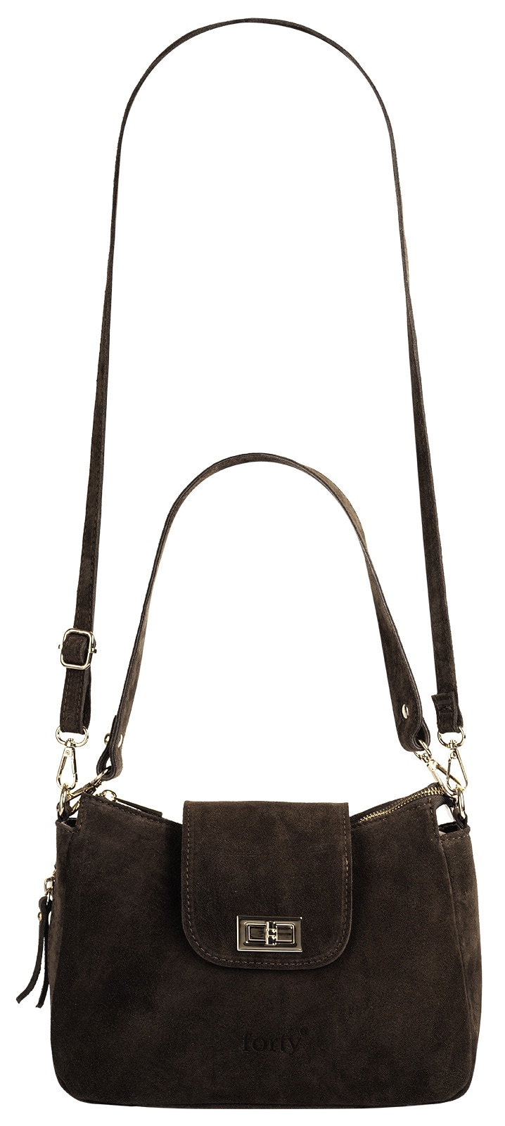 forty° Umhängetasche »FORTY° Damen SINTOIA echt Leder, Made in Italy« echt Leder, Made in Italy