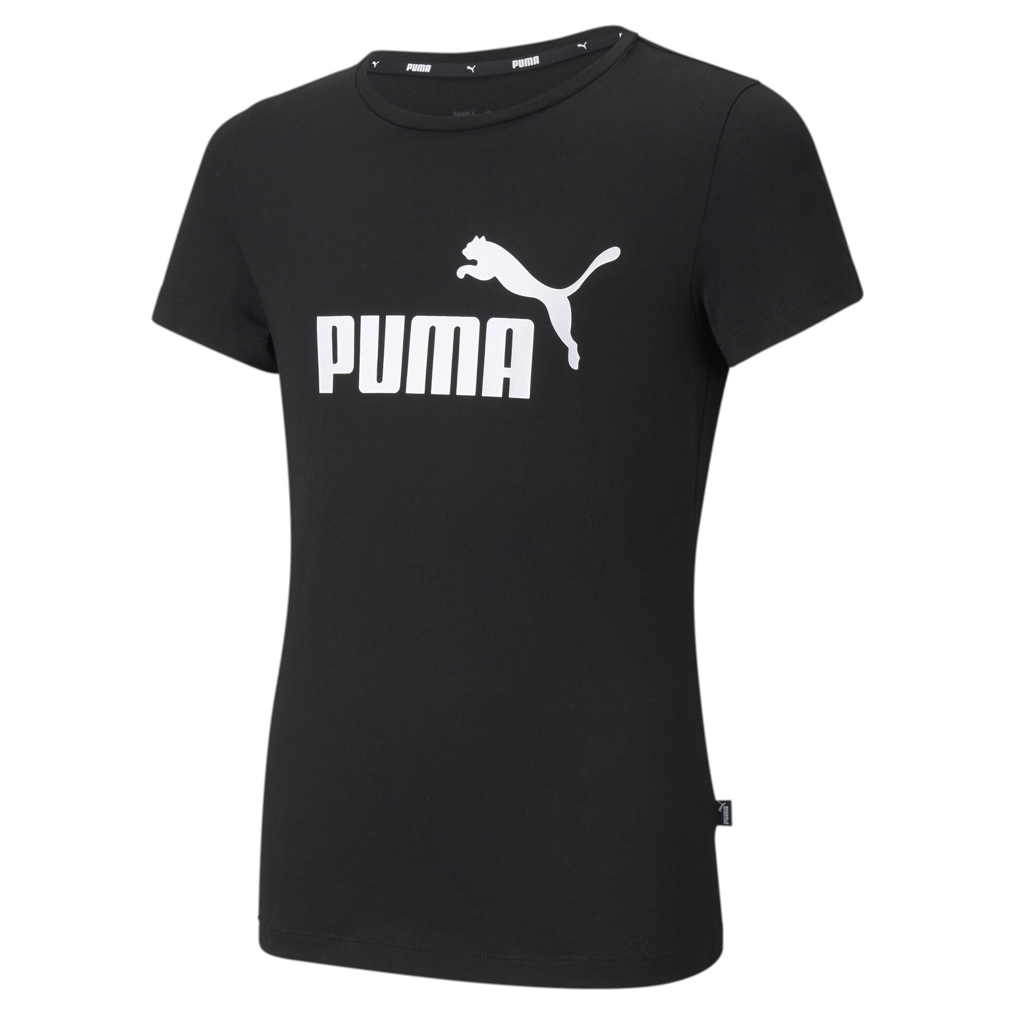 PUMA Trainingsshirt "Essentials Logo T-Shirt Mädchen"