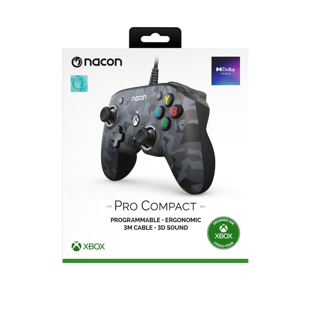 nacon Gaming-Controller »NA010343 Xbox Compact Controller PRO, kabelgebunden, 3D-Klang«