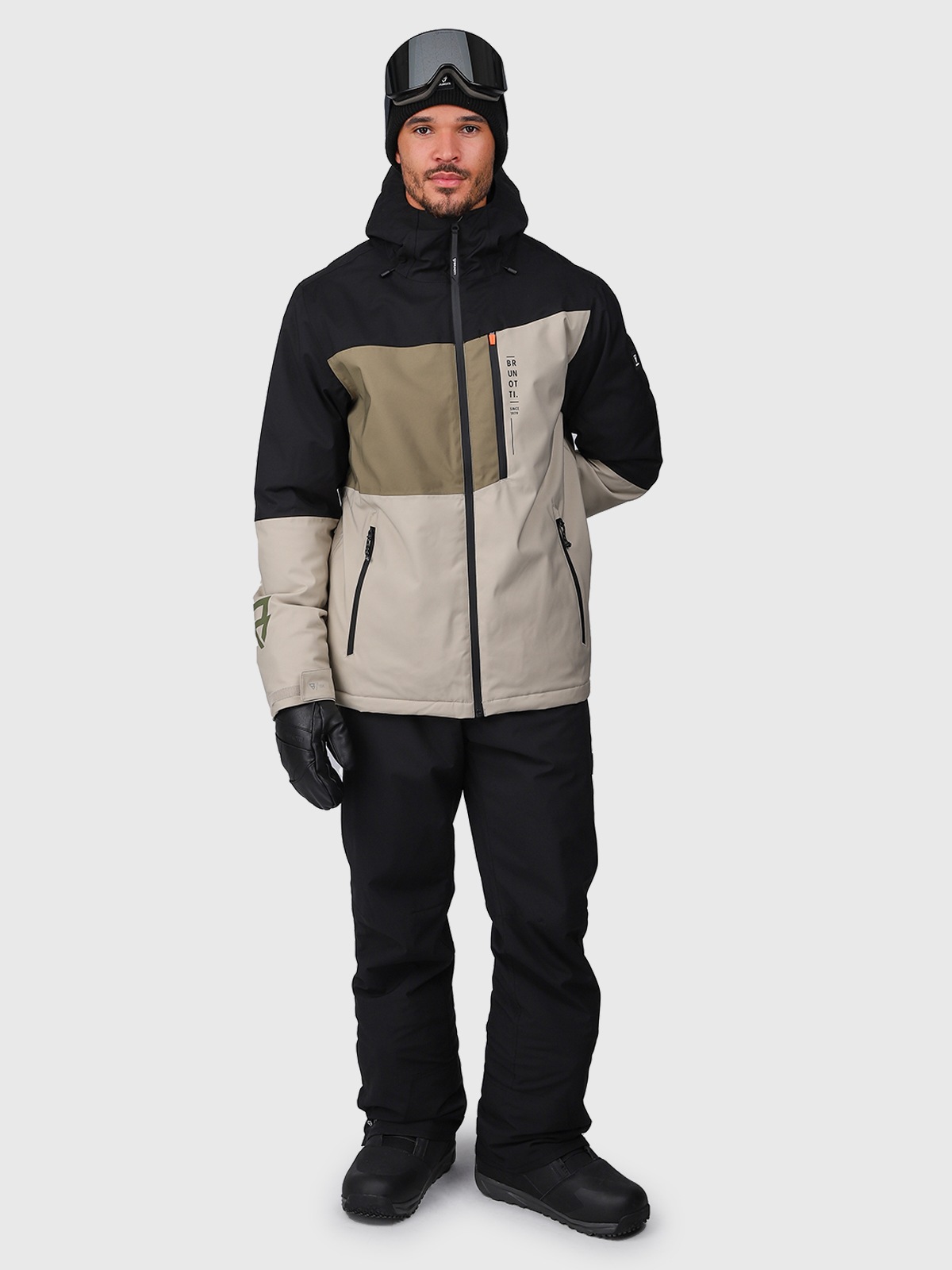 Brunotti Skijacke »FLYNNERS MEN SNOW JACKET« 1 Stk. tlg. mitKapuze