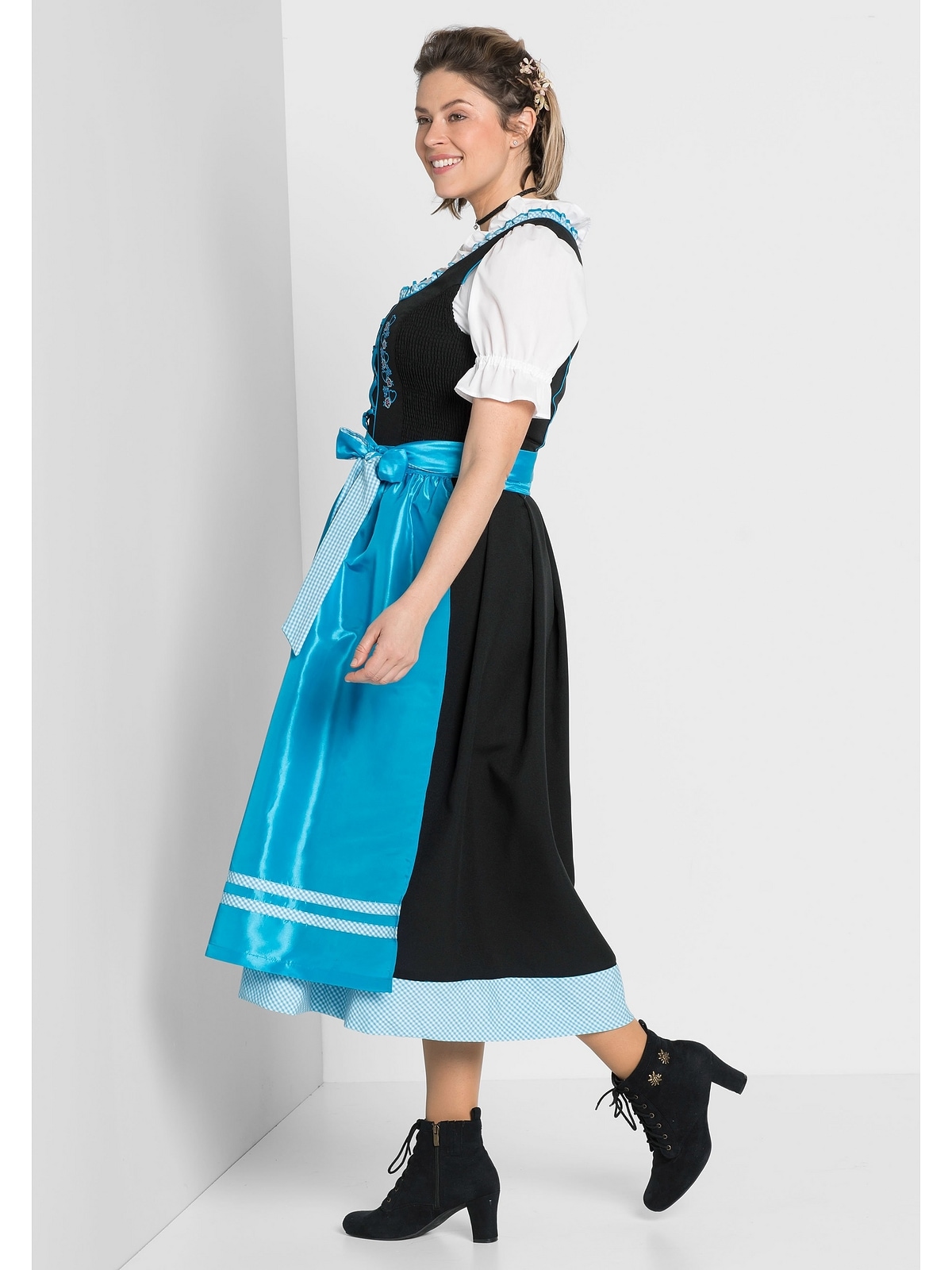 Sheego Dirndl »Große Größen«, mit Schürze 2tlg.