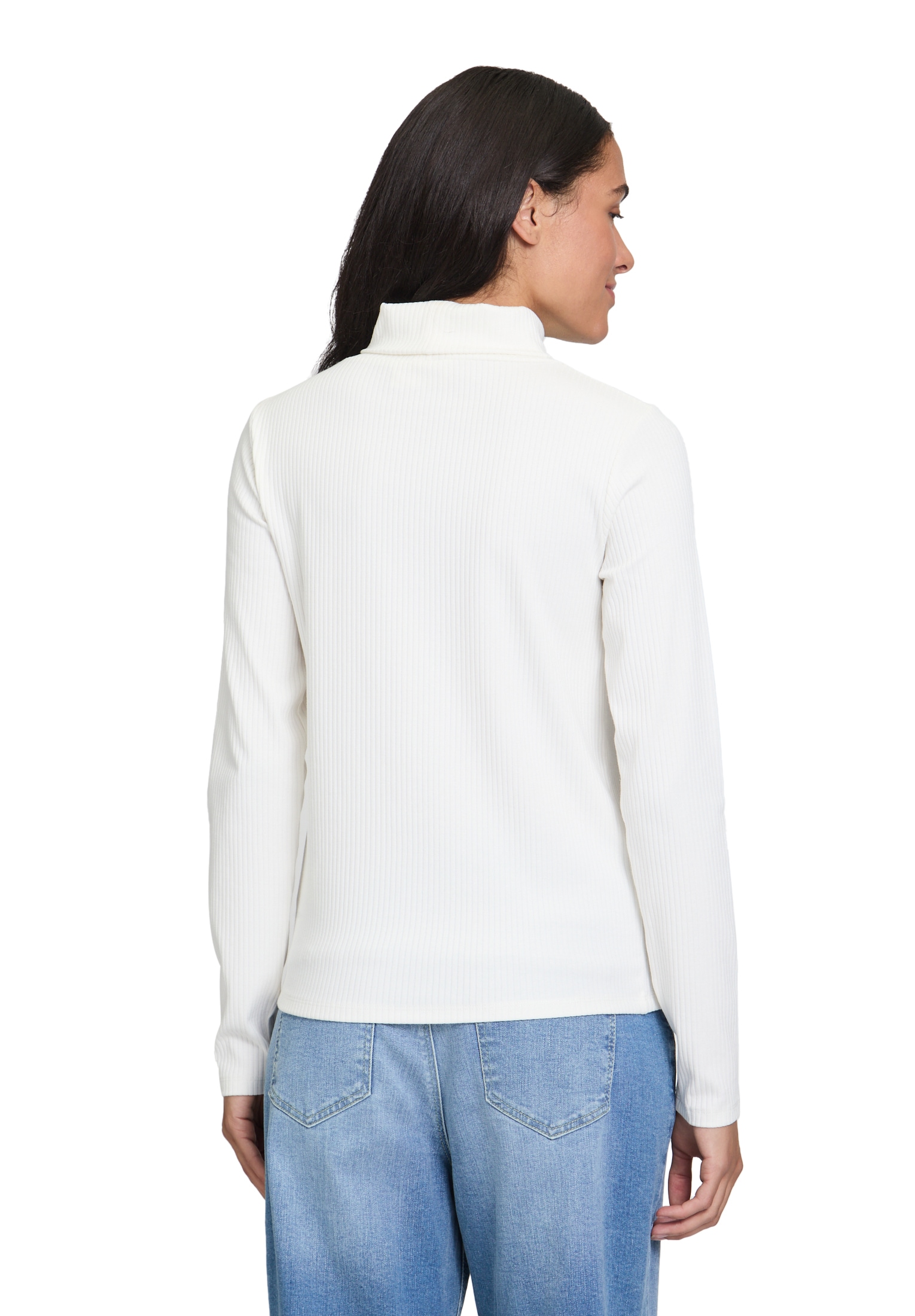 Cartoon Kurzarmshirt »Cartoon Damen Langarm-Shirt mit Kragen«, (1 tlg.)