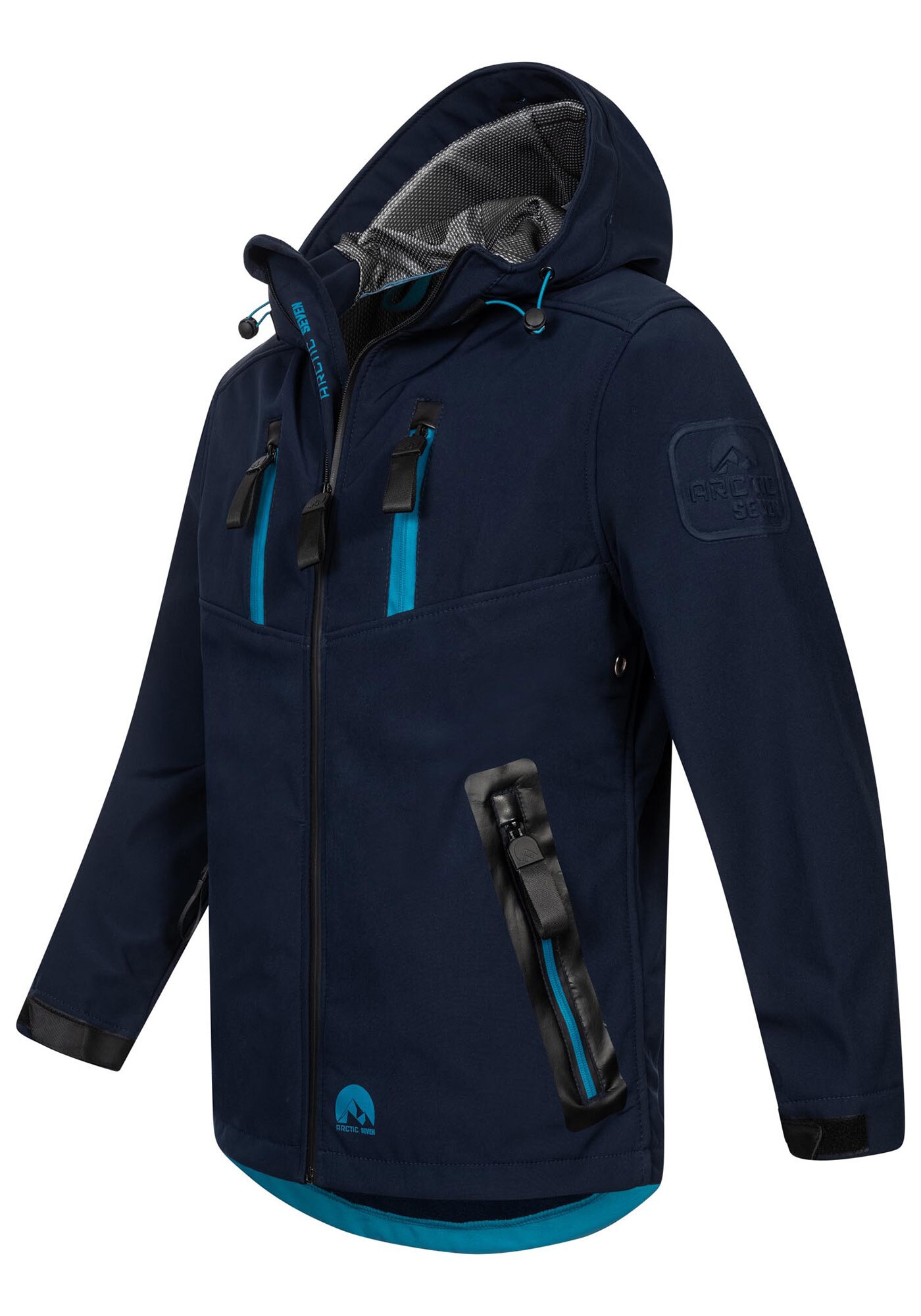 Arctic Seven Softshelljacke »ASLasaro«, mit Fleecestoff innen