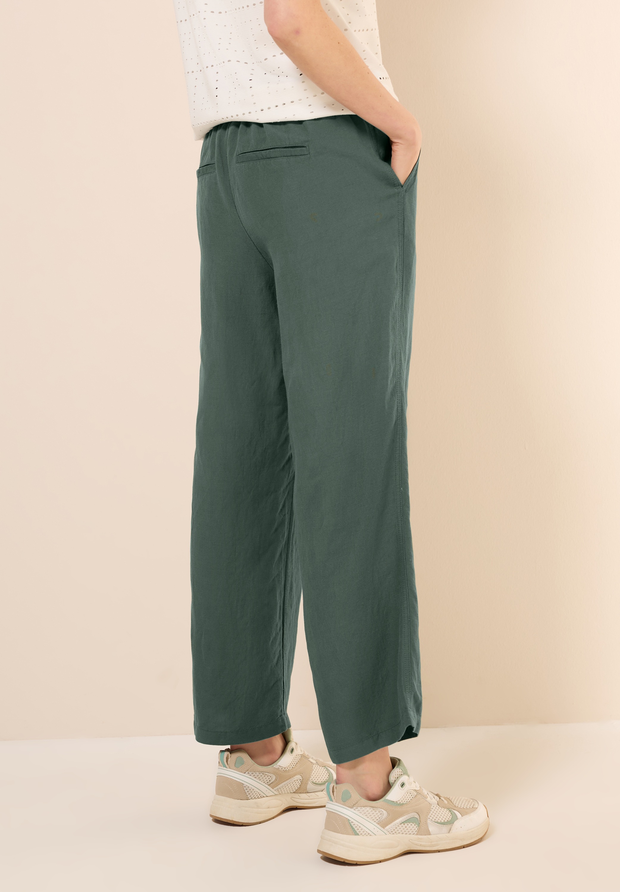 Cecil Leinenhose "Style Neele", mit Kordelzug und aus einem Leinenmix günstig online kaufen