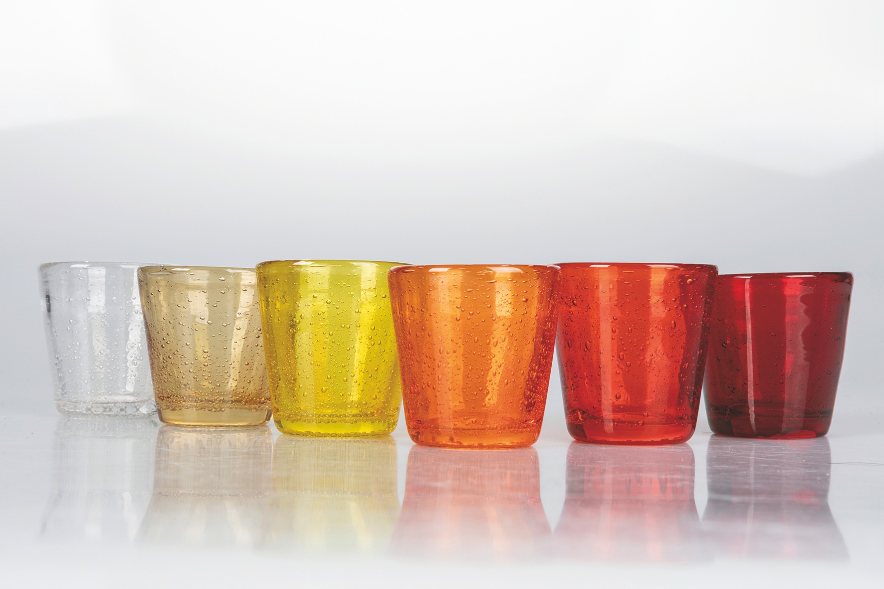 Villa d'Este Likörglas »Cancun Sunset«, (Set, 6 tlg.), Gläser-Set, 6-teilig, Inhalt 70 ml