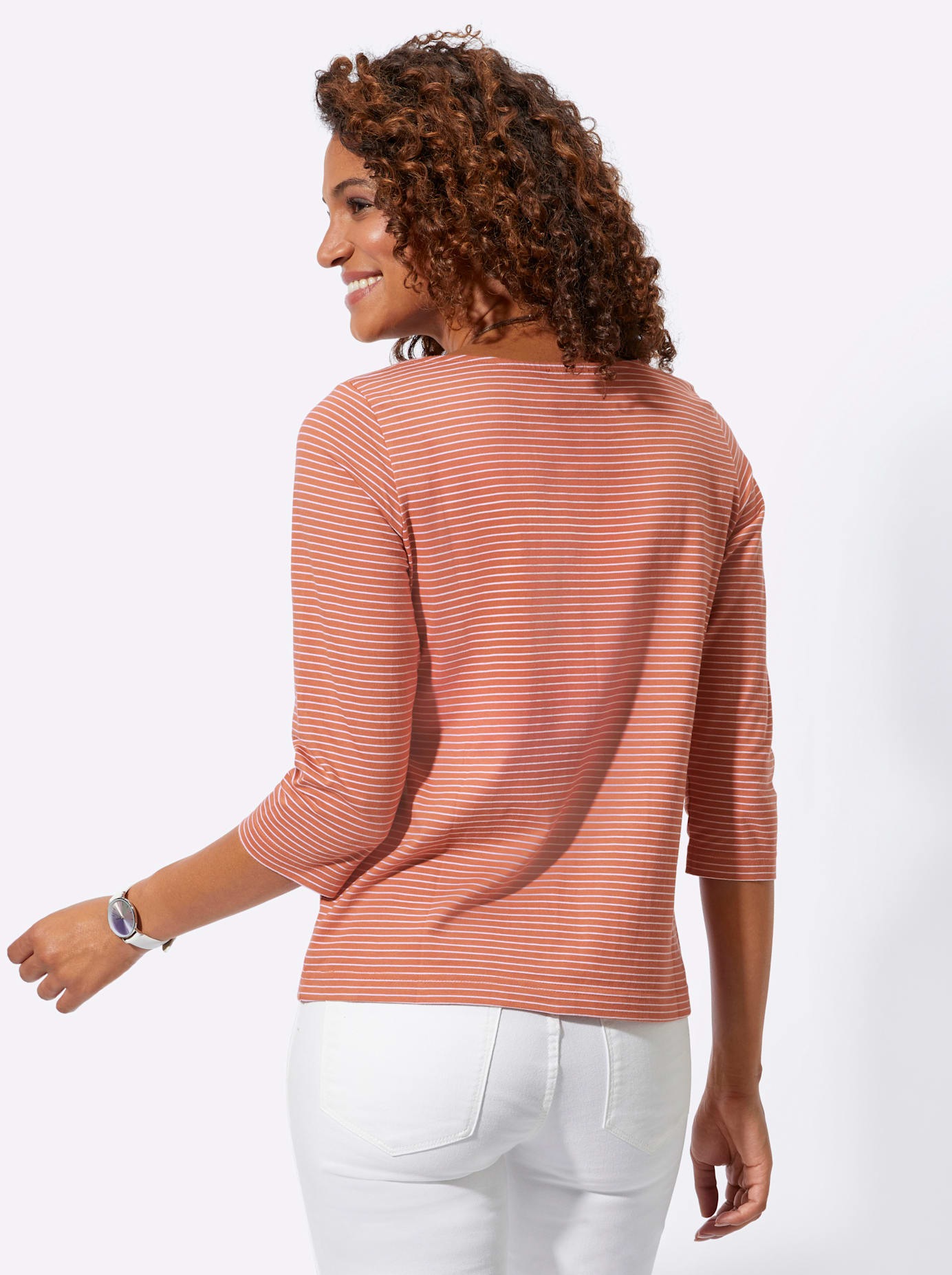 Casual Looks 3/4-Arm-Shirt »Ringelshirt«, (1 tlg.)