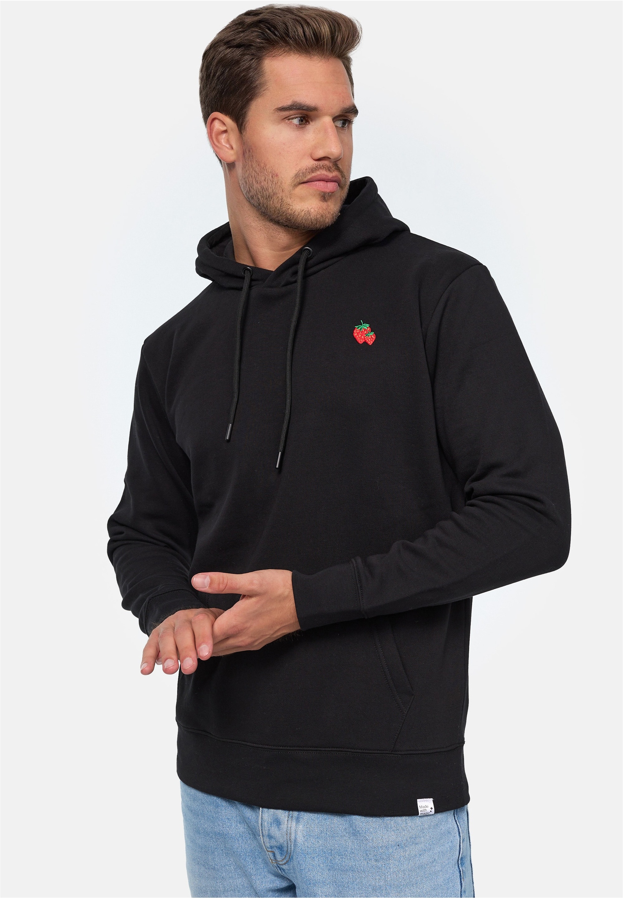 MIKON Kapuzensweatshirt, im zeitlosen Design