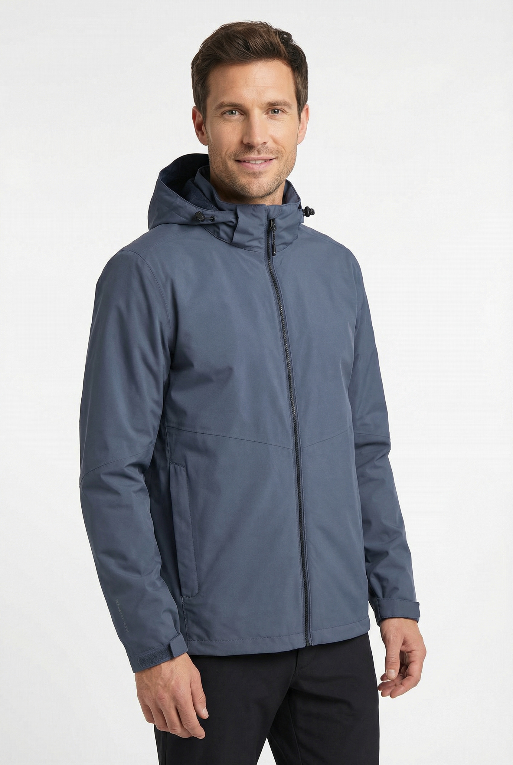 Killtec Outdoorjacke "KOS 190 MN JCKT" mit Kinnschutz, wasserdicht, atmungsaktiv