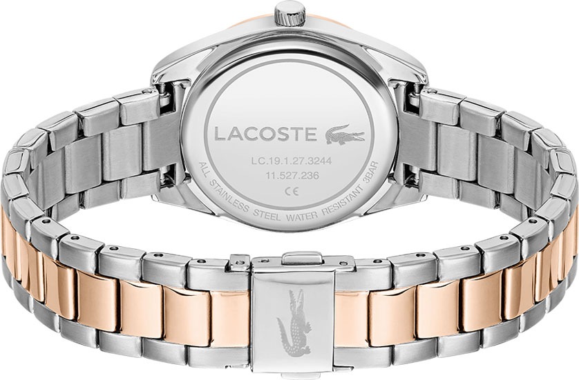 Lacoste Quarzuhr »LACOSTE PETITE PARISIENNE, 2001178«, Armbanduhr, Damenuhr, bicolor, analog