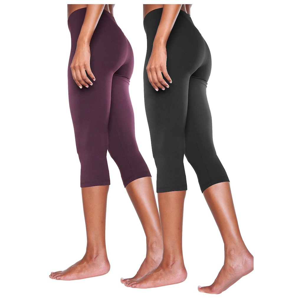 Vivance active Caprileggings, (2er-Pack)