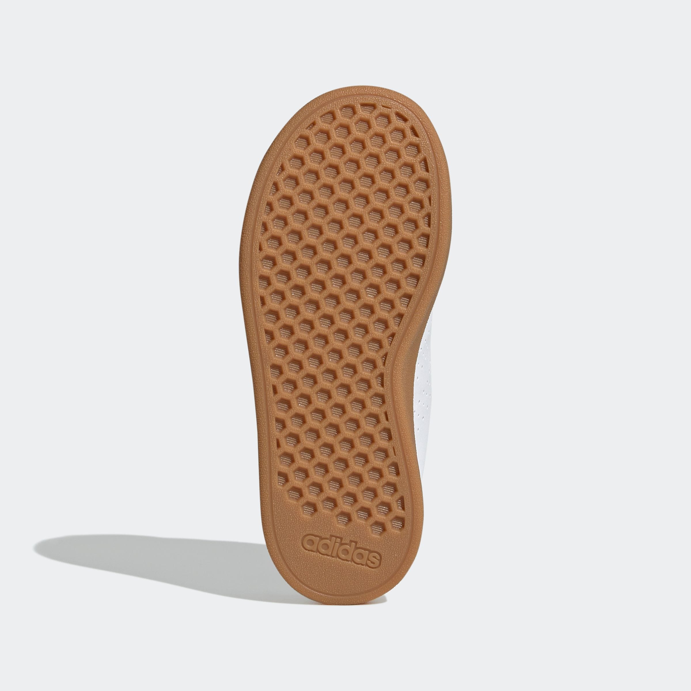 adidas Sportswear Klettschuh »ADVANTAGE BASE 2.0 KIDS«, Design auf den Spuren des adidas Stan Smith