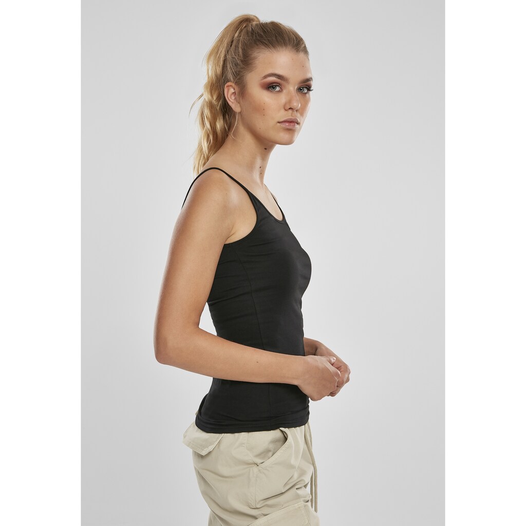 URBAN CLASSICS Muskelshirt »Urban Classics Damen Ladies Basic Top 2-Pack«, (1 tlg.)