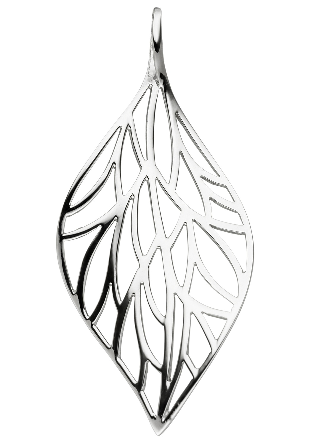 JOBO Kettenanhänger »Anhänger Blatt«, 925 Silber
