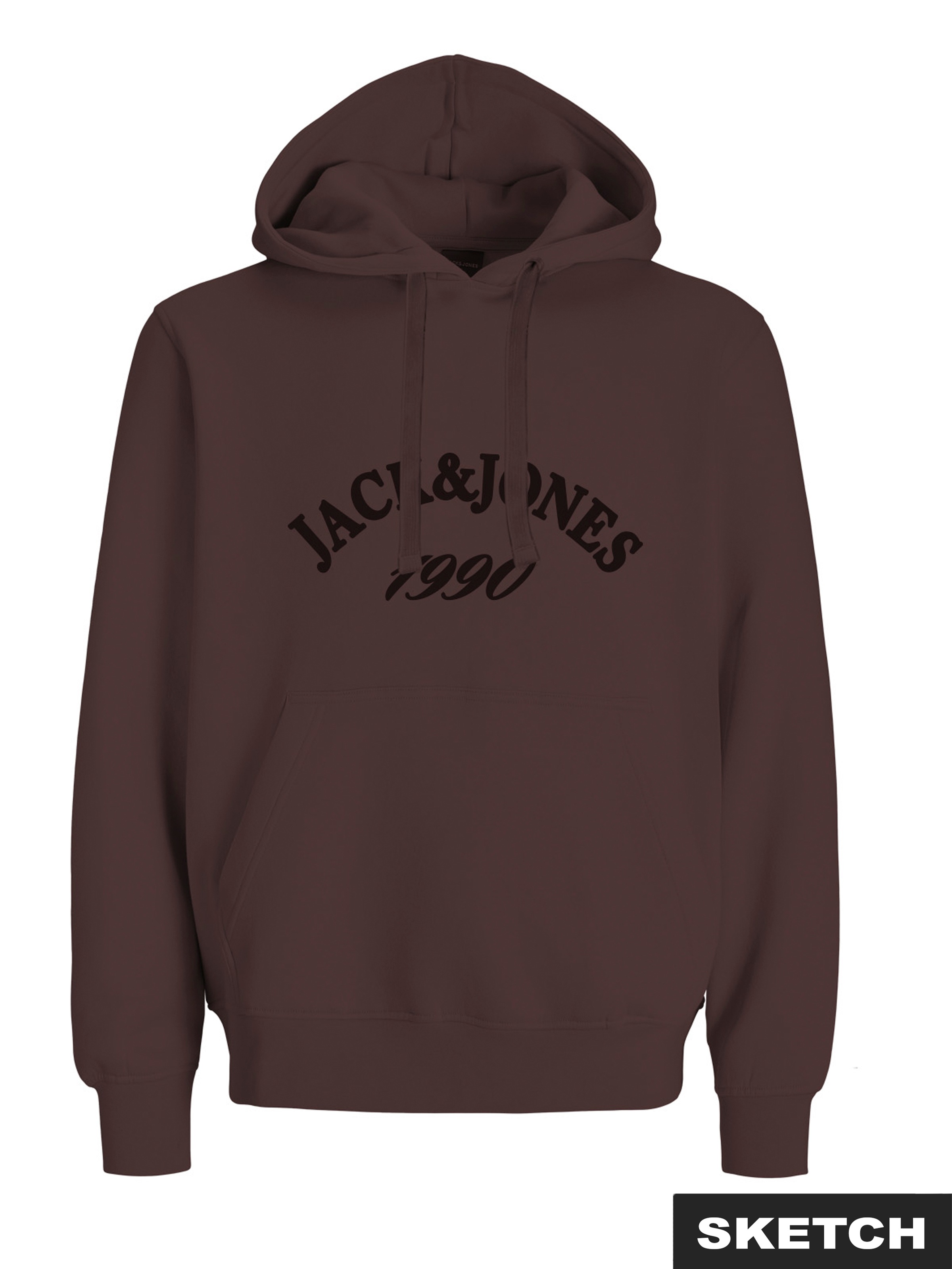 Jack & Jones "JORBLEECKER BRANDING SWEAT HOOD BF" günstig online kaufen
