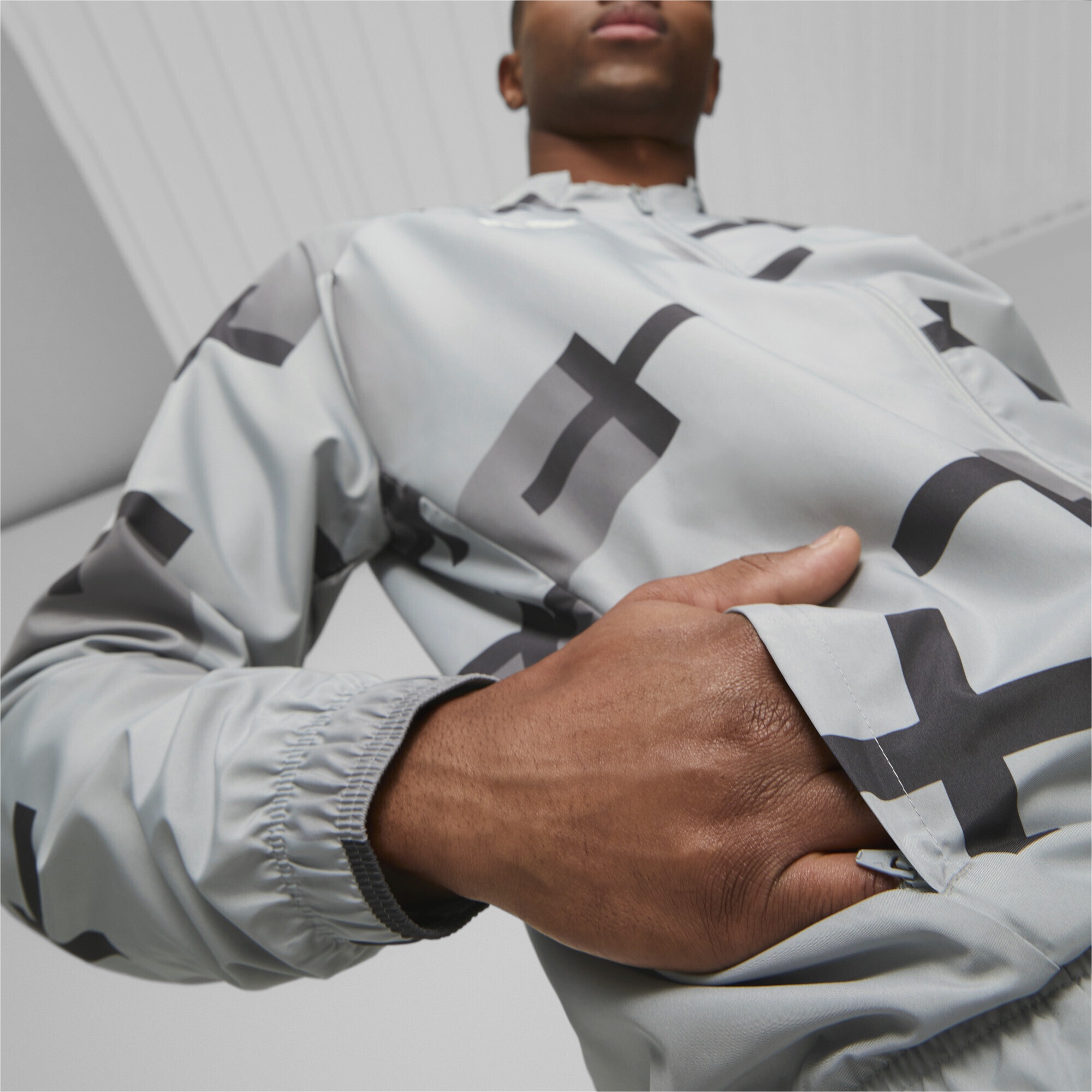 PUMA Sweatjacke »Olympique de Marseille Prematch Jacke Herren«