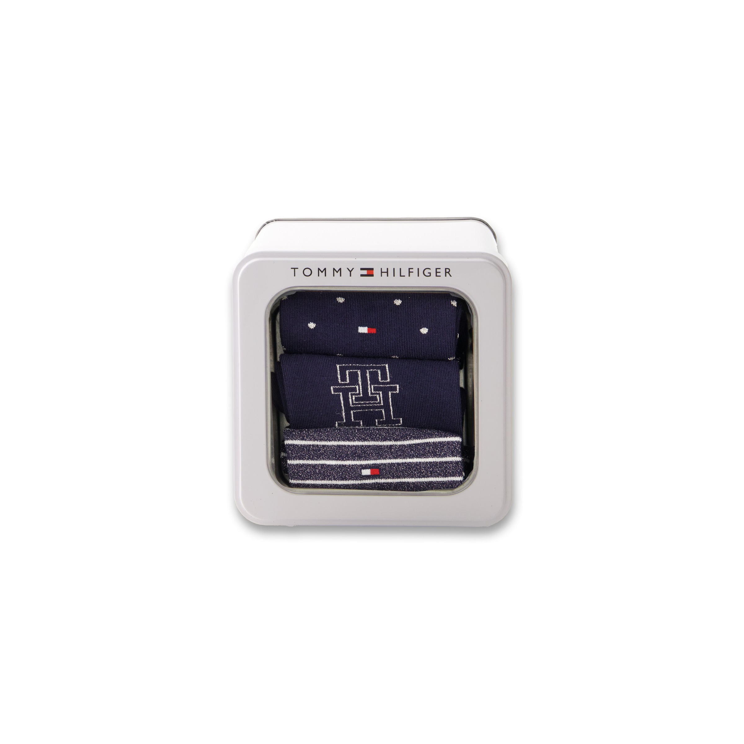 Tommy Hilfiger Socken "TH WOMEN SOCK 3P GIFTBOX", (3er Pack) günstig online kaufen