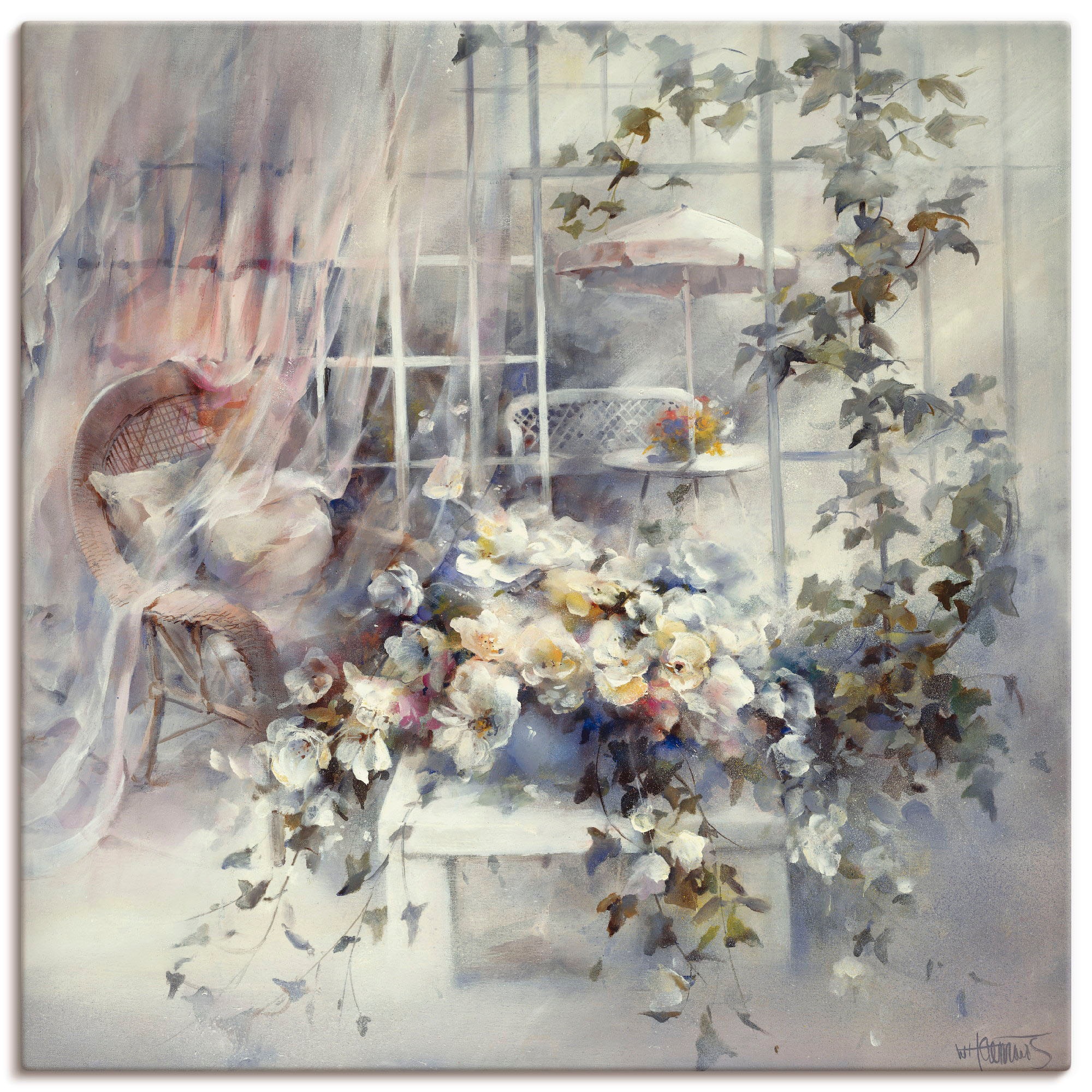 Artland "Bezaubernde Moment" Blumen 1 Stk. tlg. als Leinwandbild, Poster in günstig online kaufen