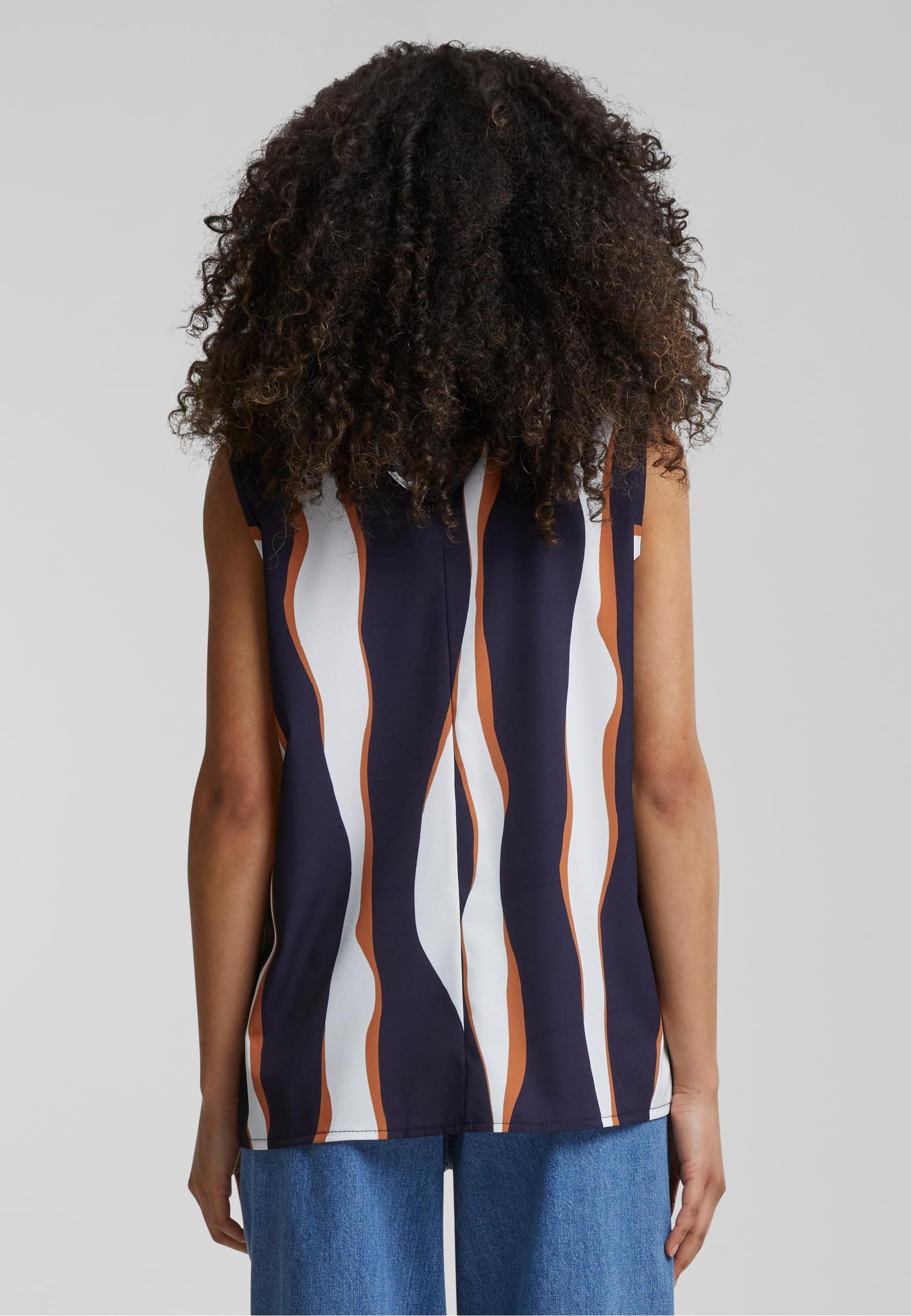 CLOUD 5IVE Muskelshirt »CLOUD 5IVE Damen Cloud5ive Damen Choker-Top mit Wellen-Print«, 1 Stk.