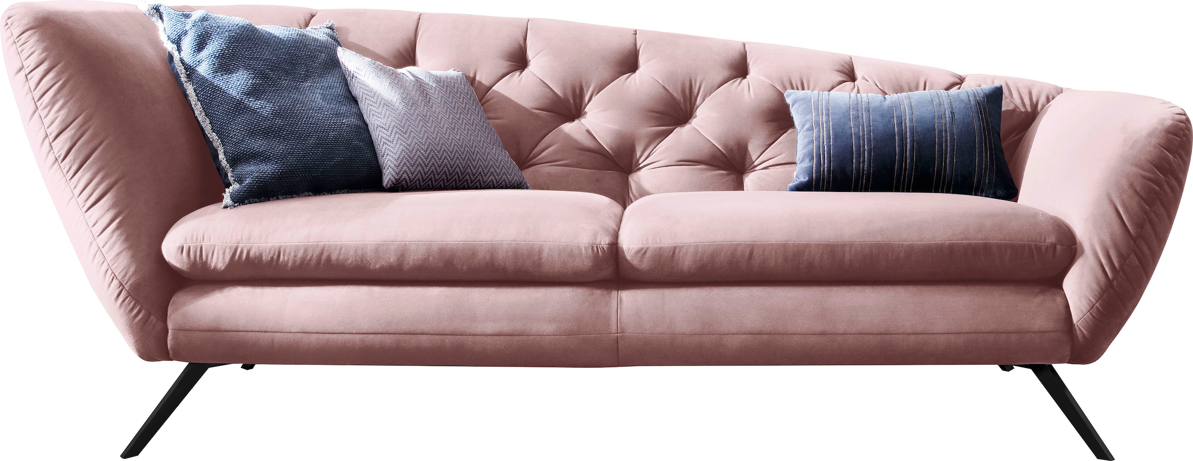 Home affaire Recamiere "Beatrice, bequem und zeitlos elegant, Breite 223cm," Recamiere links oder rechts, passend zur "Beatrice"-Serie