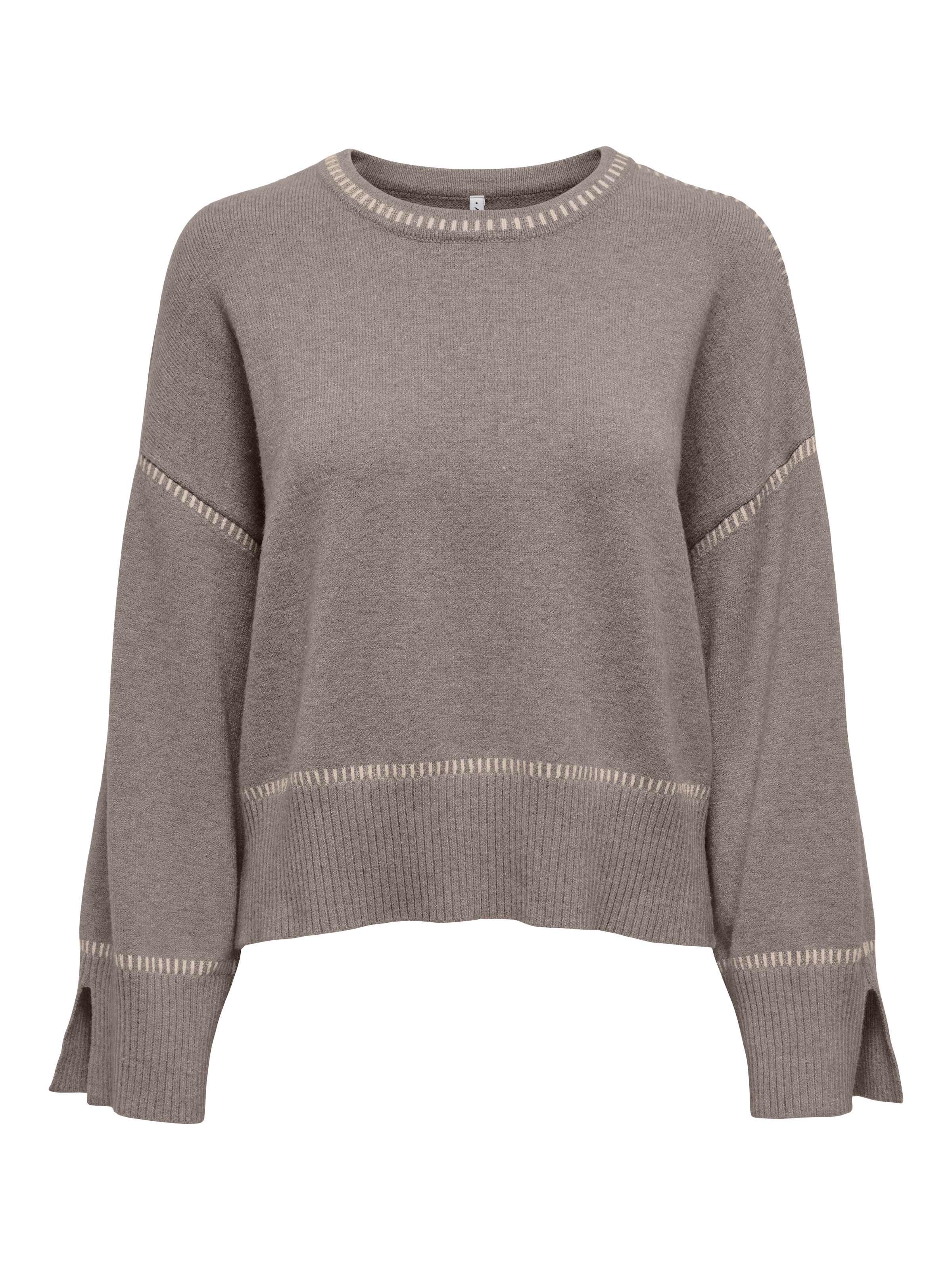 ONLY Strickpullover "ONLIBI LS STITCH O-NECK CC KNT" günstig online kaufen