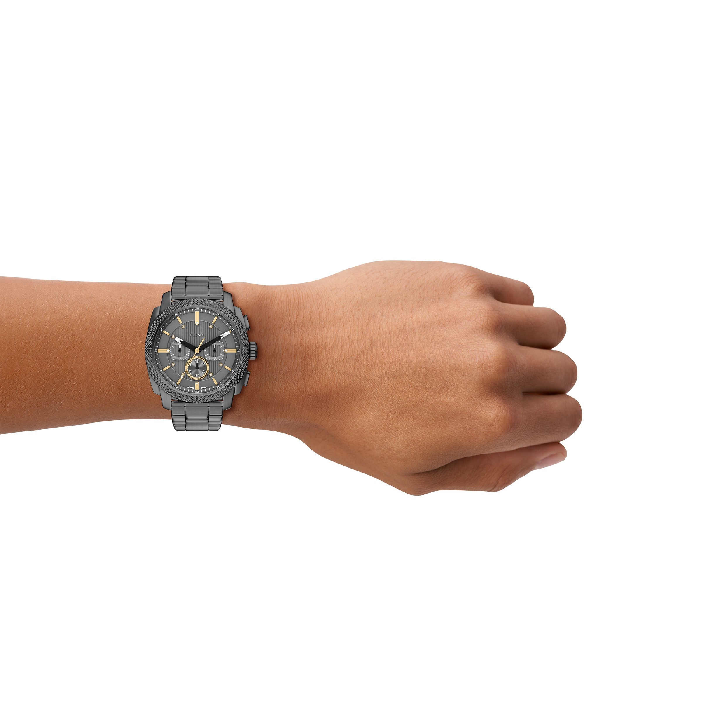 Fossil FS6095 Machine Chronograph Uhr Schwarz/Edelstahl 5