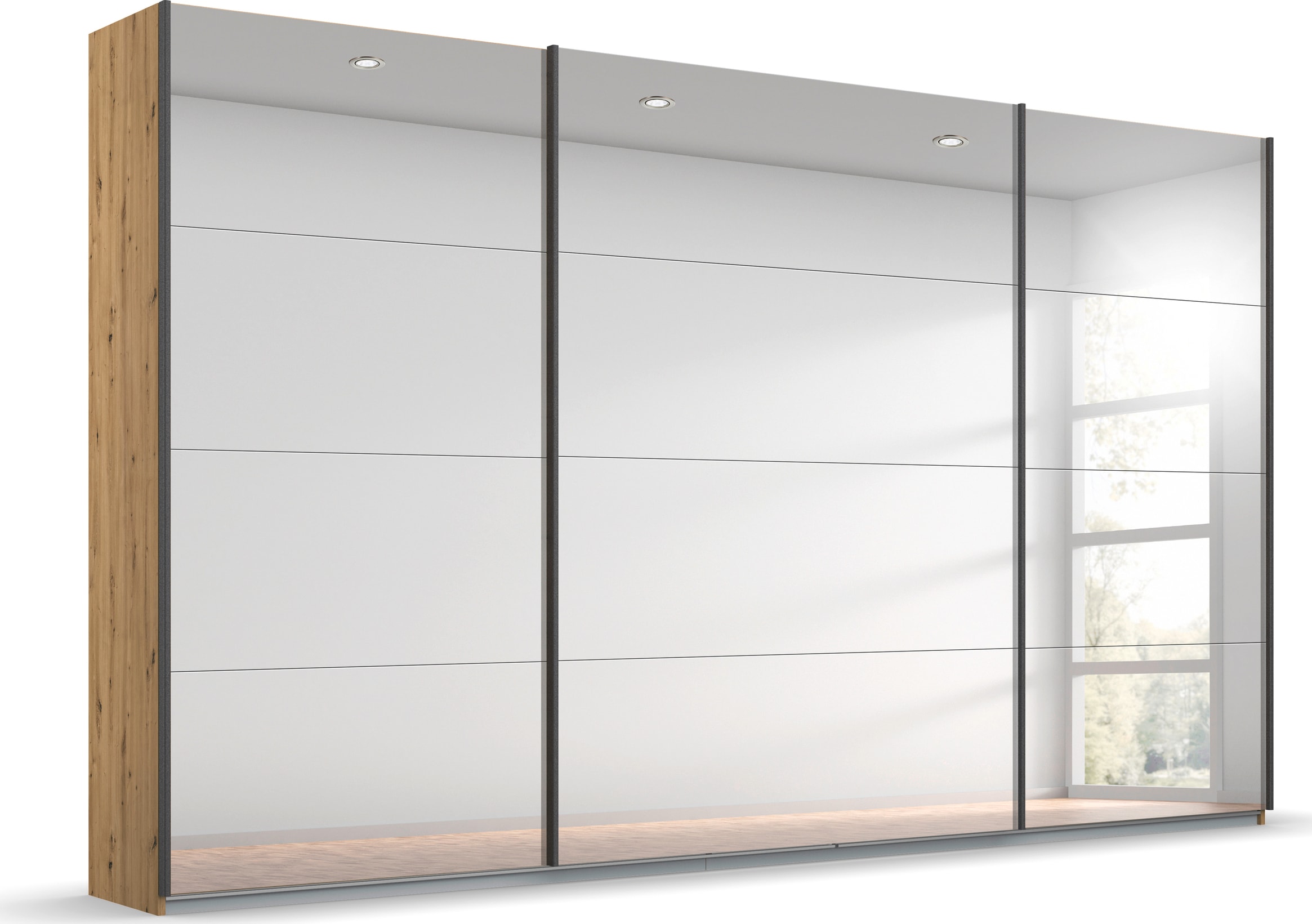 OTTO home "Mehrzweckschrank Aktenschrank Möbel Mietswohnung Schlafzimmer OTELI" 3 Ausstattungen BASIC/CLASSIC/PREMIUM (inkl. SOFT-CLOSE-FUNKTION), Breiten 203/271/315/360 cm Höhen 210/229 cm MADE IN GERMANY