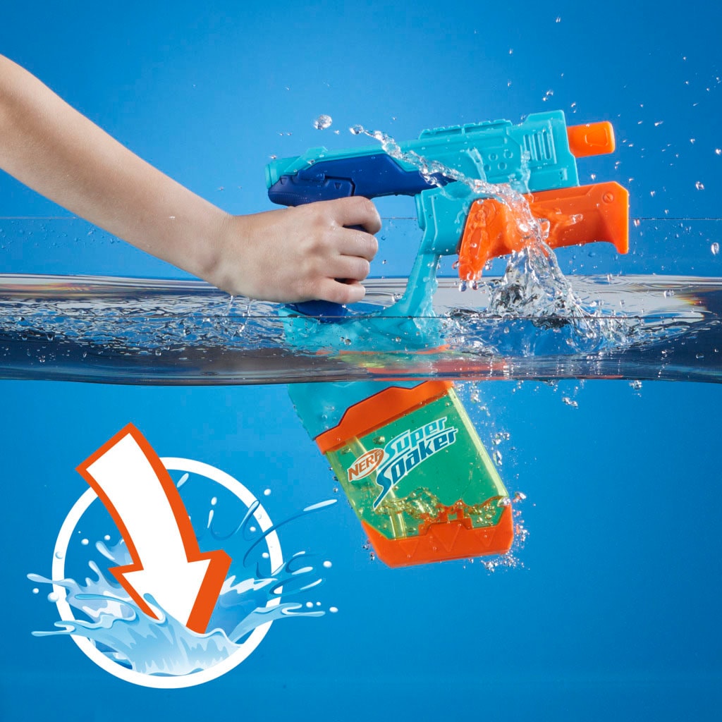 Hasbro Wasserpistole »Nerf, Super Soaker Dunk-Fill«, (Set, 2 tlg.)