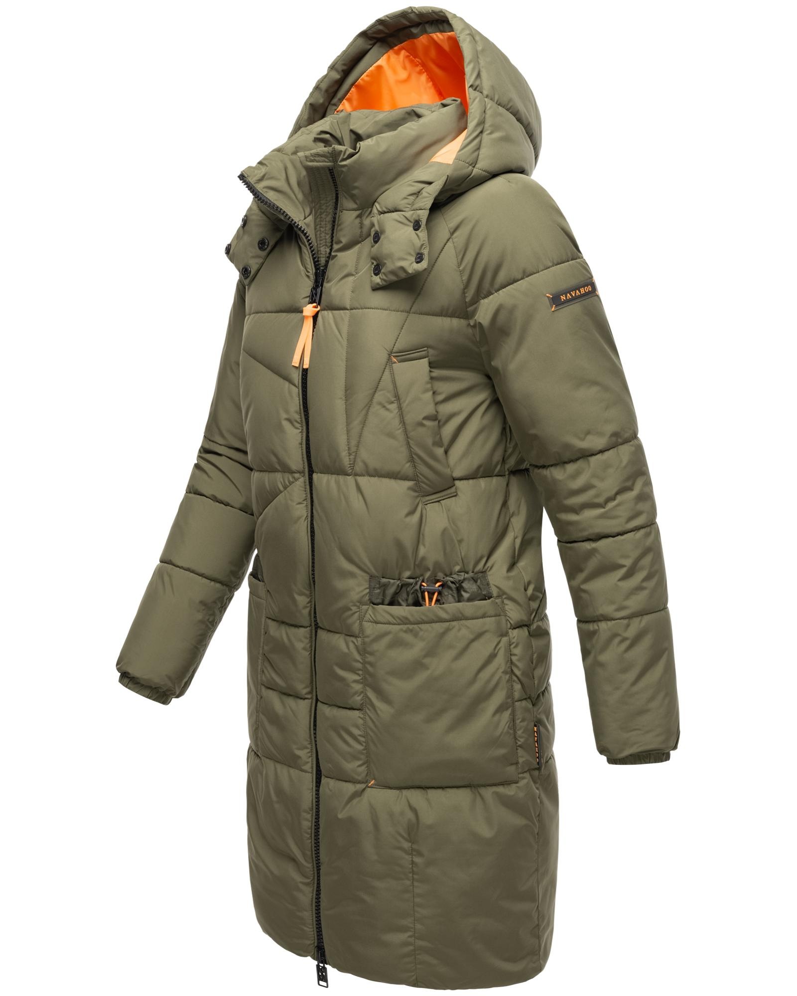 Navahoo Steppmantel "Bliblablubb 14", Warmer gesteppter Damen Mantel günstig online kaufen
