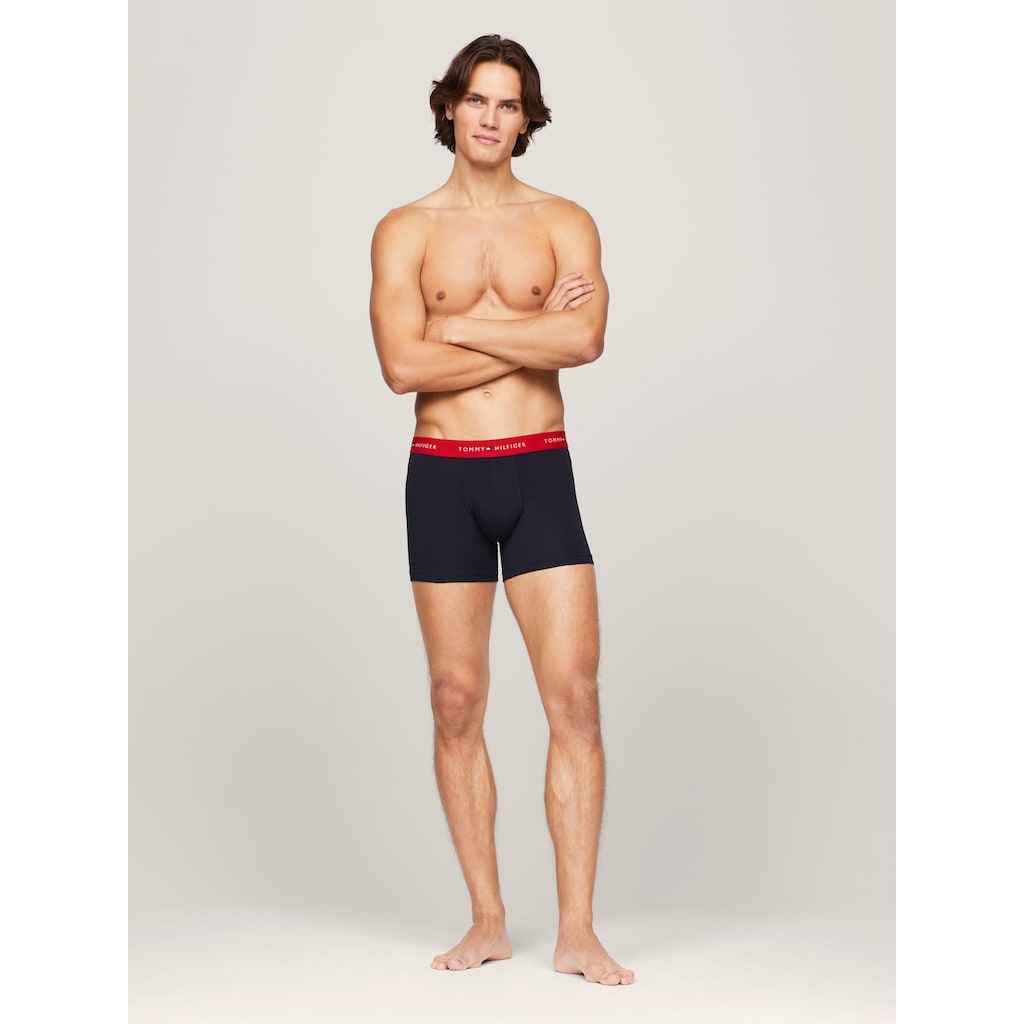 Tommy Hilfiger Underwear Boxer »3P BOXER BRIEF WB«, (Packung, 3 St., 3er-Pack)